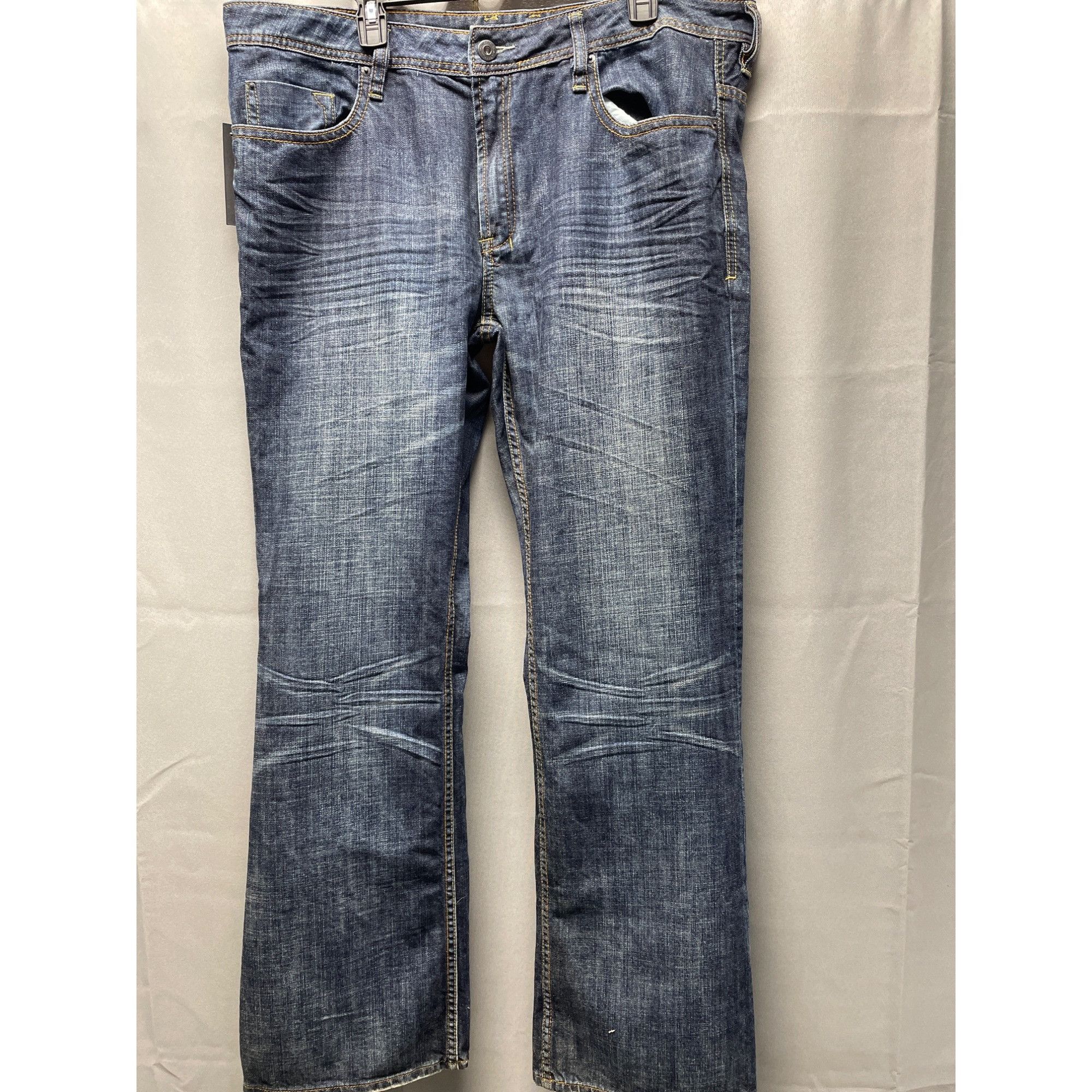 Other Buffalo Dukes Men's Blue Straight Cut Jeans Size 38 x 32 SK Size US 38 / EU 54 - 1 Thumbnail