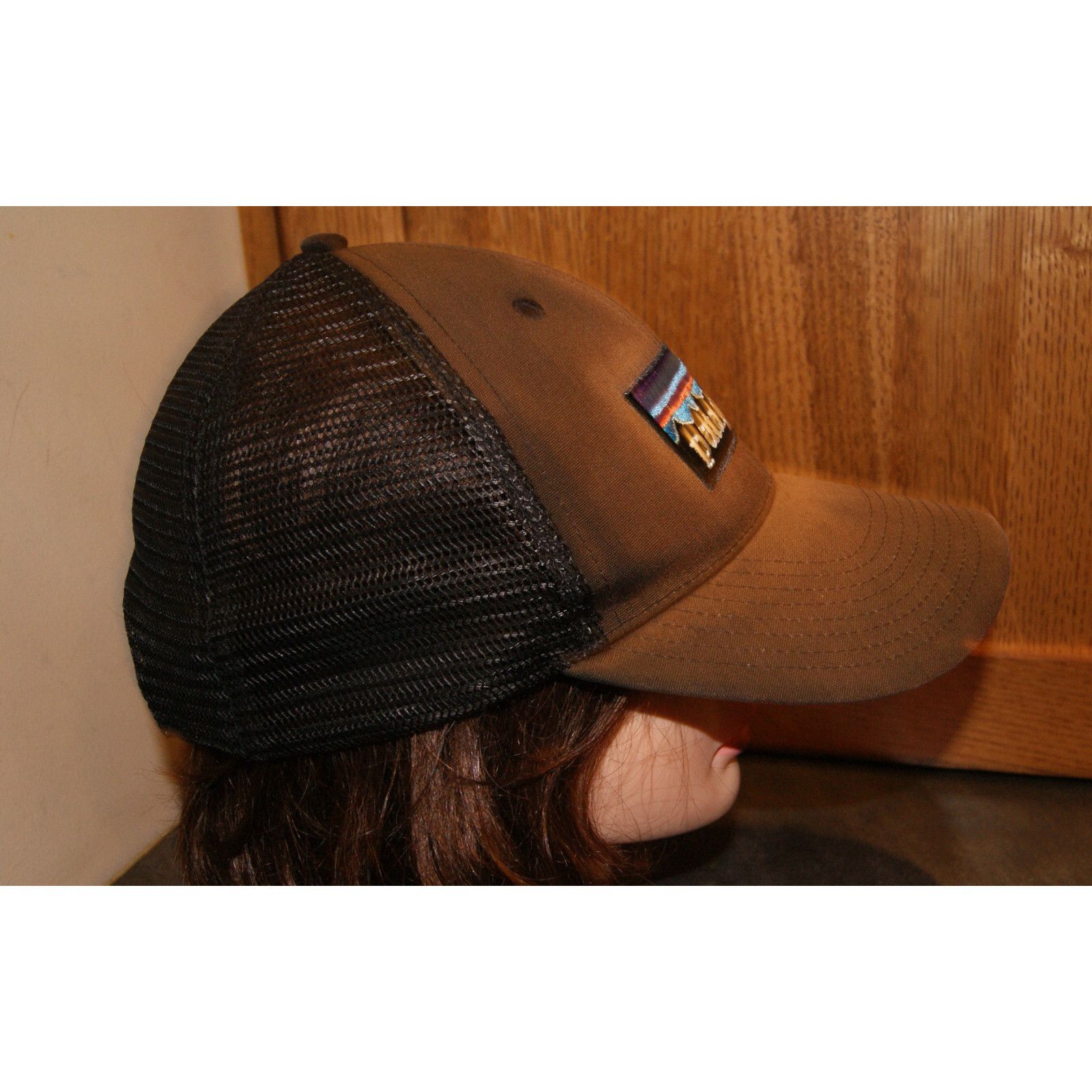 Patagonia Patagonia Mountain Logo Trucker Mesh Hat Cap Snapback Size ONE SIZE - 3 Thumbnail