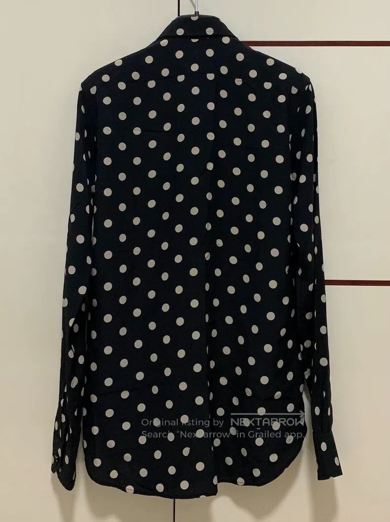 Saint Laurent Paris Saint Laurent Paris size 37 Silk Polka Dot Shirt Size US S / EU 44-46 / 1 - 2 Thumbnail