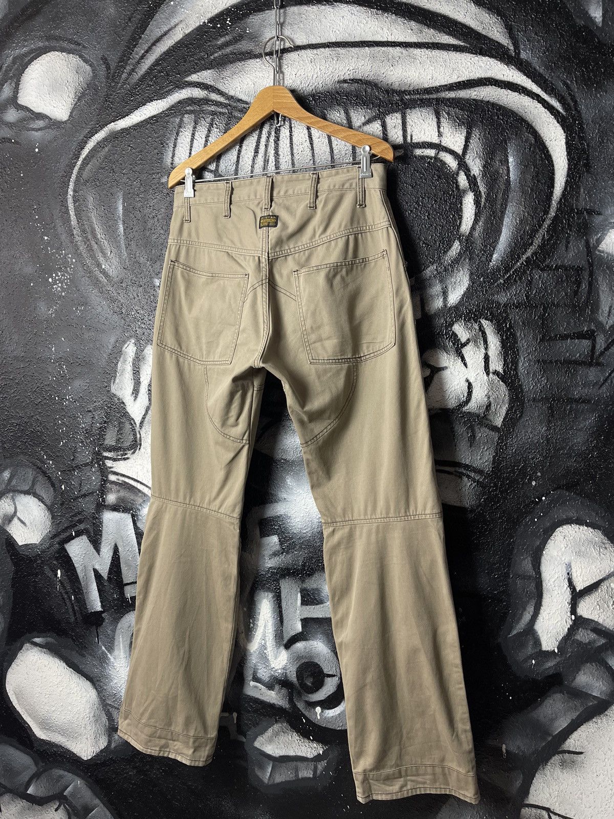 G-Star Raw 5620 3D Loose Fit Beige Pants Men’s Size W30 L32