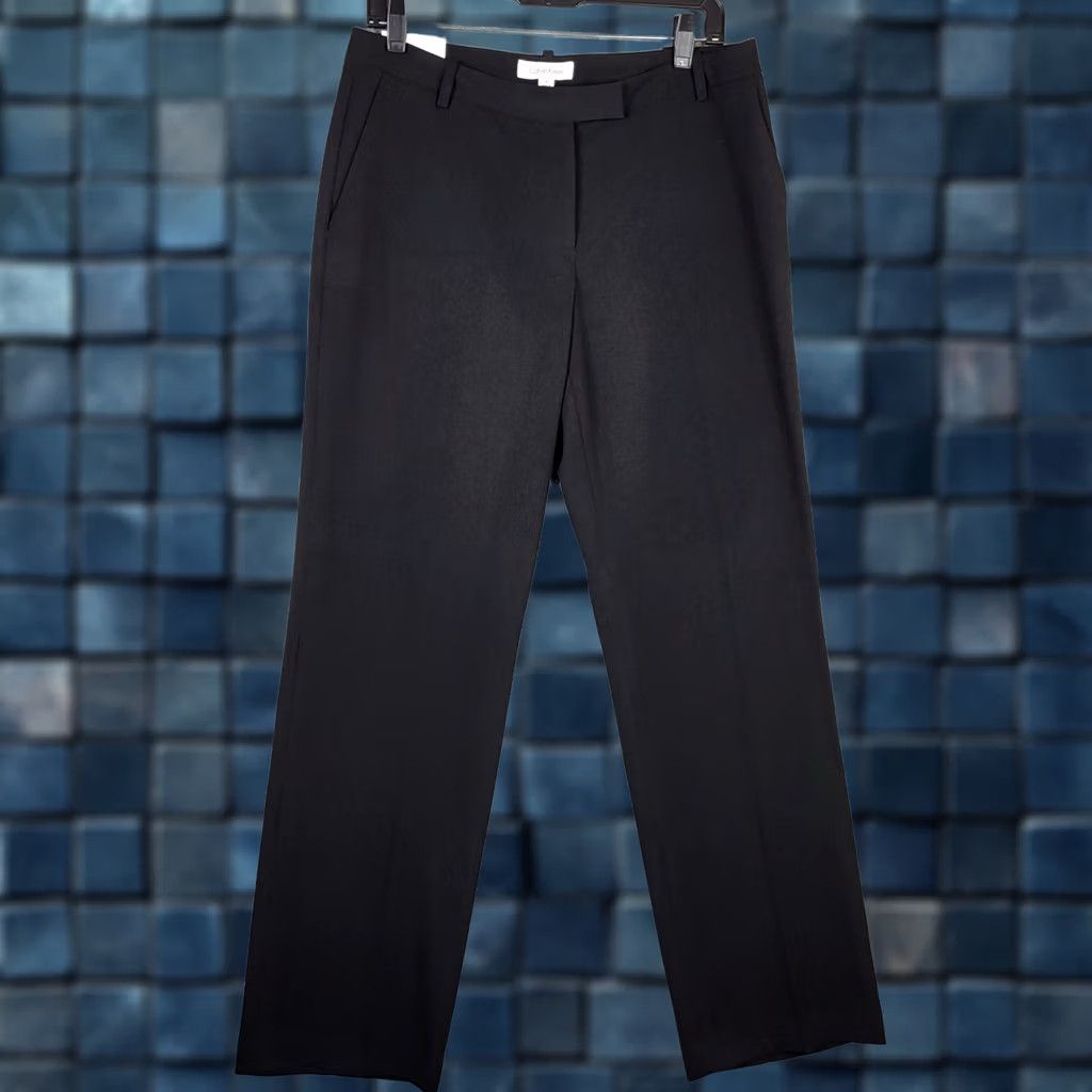 Calvin Klein Calvin Klein Women's Dress Pants Black the Madison Regular Length Size 8 Size 30" / US 8 / IT 44 - 1 Thumbnail