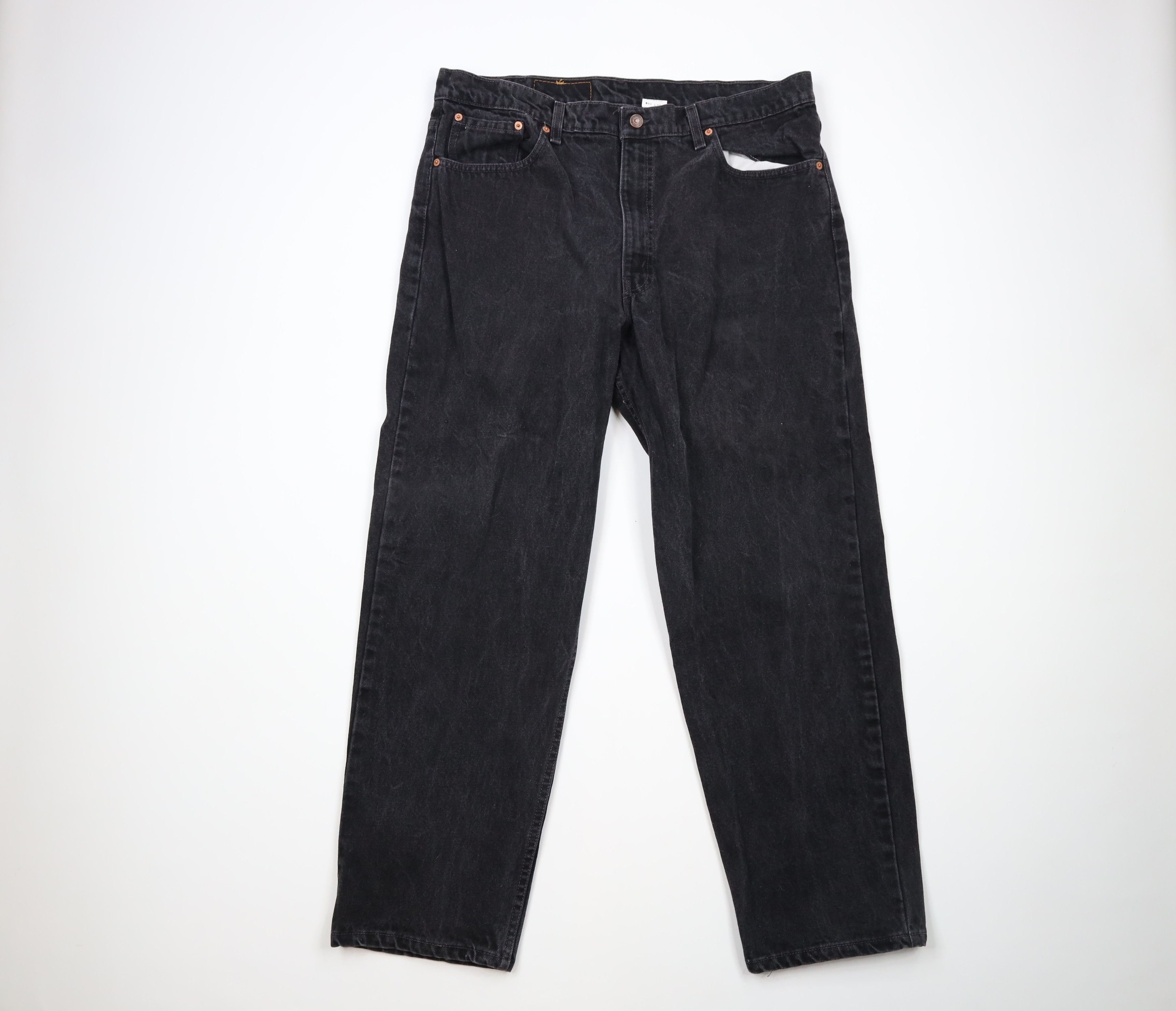 90s LEVI’S silvertab baggy black Vintage Mens Levi's Silvertab Purple Label 90's Baggy Black