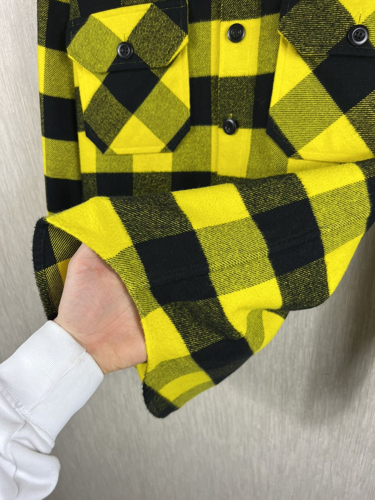 Designer × Sandro Sandro Paris checked flannel shirt jacket plaid Size US S / EU 44-46 / 1 - 17 Thumbnail