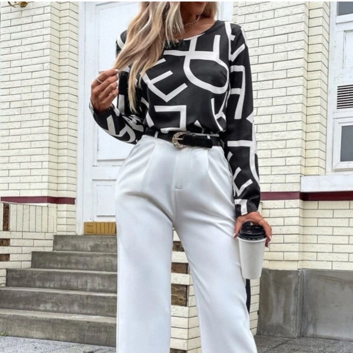 Designer × Other NWT, Lavishly Paris Women’s Sexy Designer Twist Back Blouse. Size S / US 4 / IT 40 - 12 Thumbnail