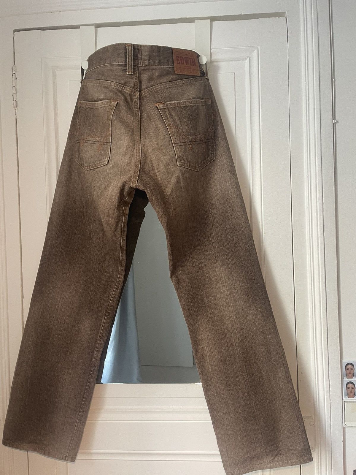 Edwin Brown jeans Edwin x vintage Japan Size US 31 - 2 Thumbnail