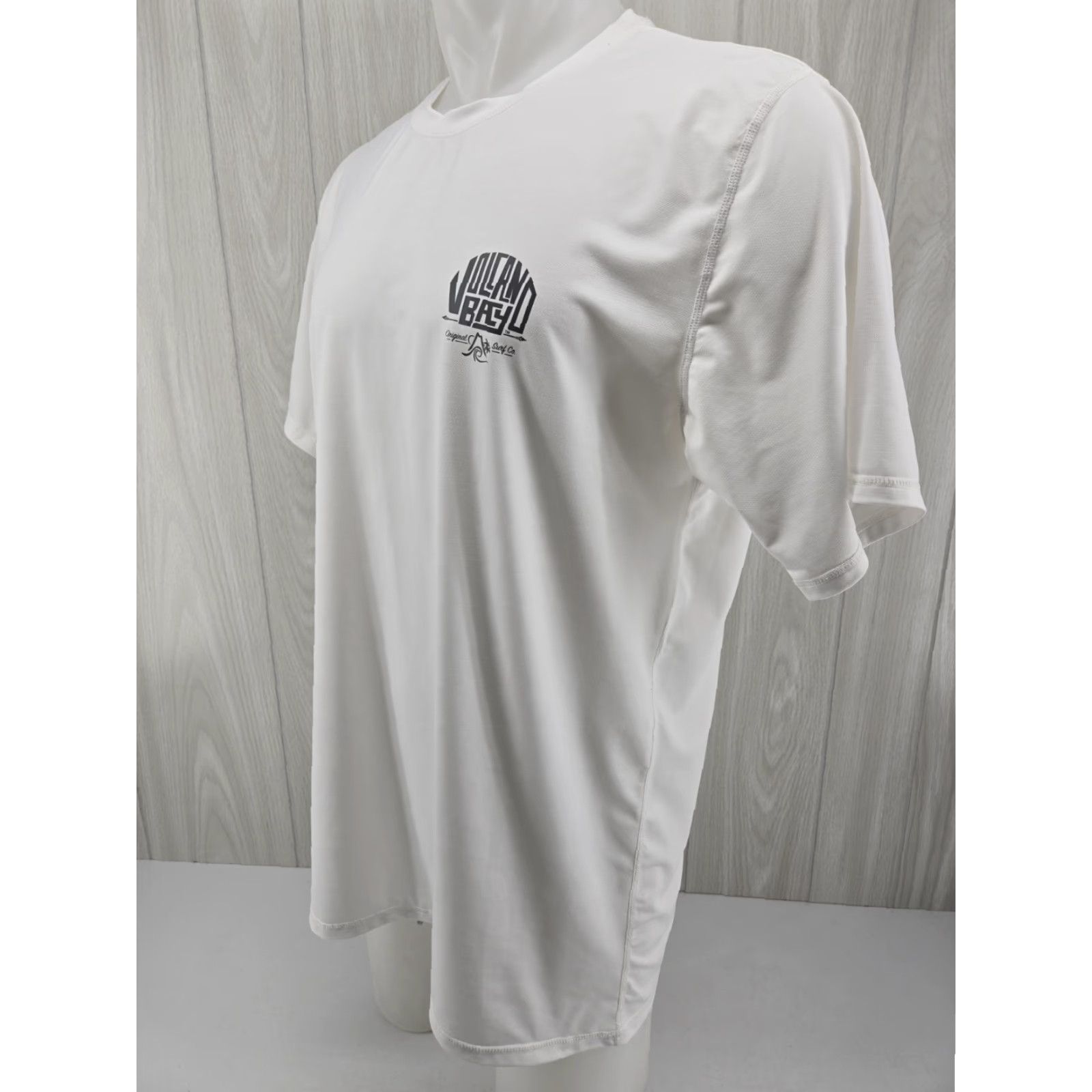 Vintage Volcano Bay T-Shirt White Men's XL Size T-Shirt Ocean Nautical Logo Moisture Wicking Quick Dry Summer Regular Size US XL / EU 56 / 4 - 3 Thumbnail