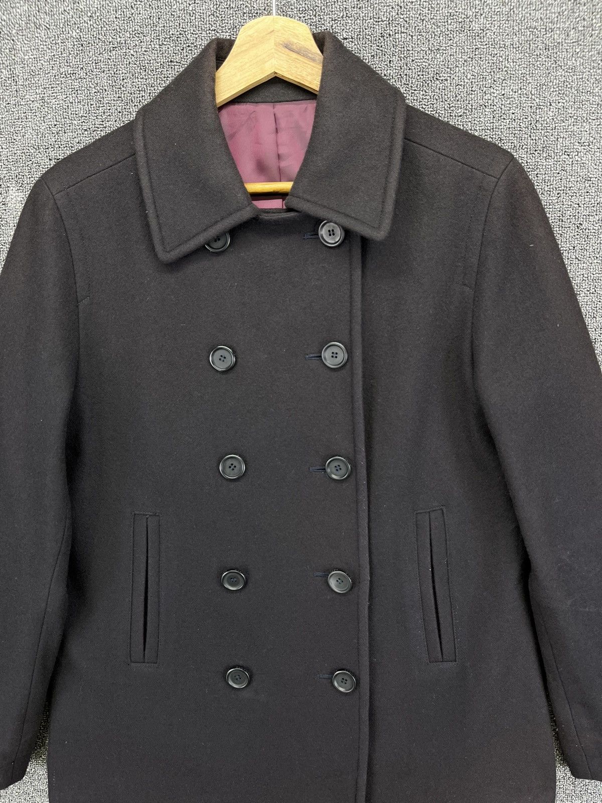 Lacoste Lacoste Double Breasted Rare Wool Jacket Size M / US 6-8 / IT 42-44 - 4 Thumbnail