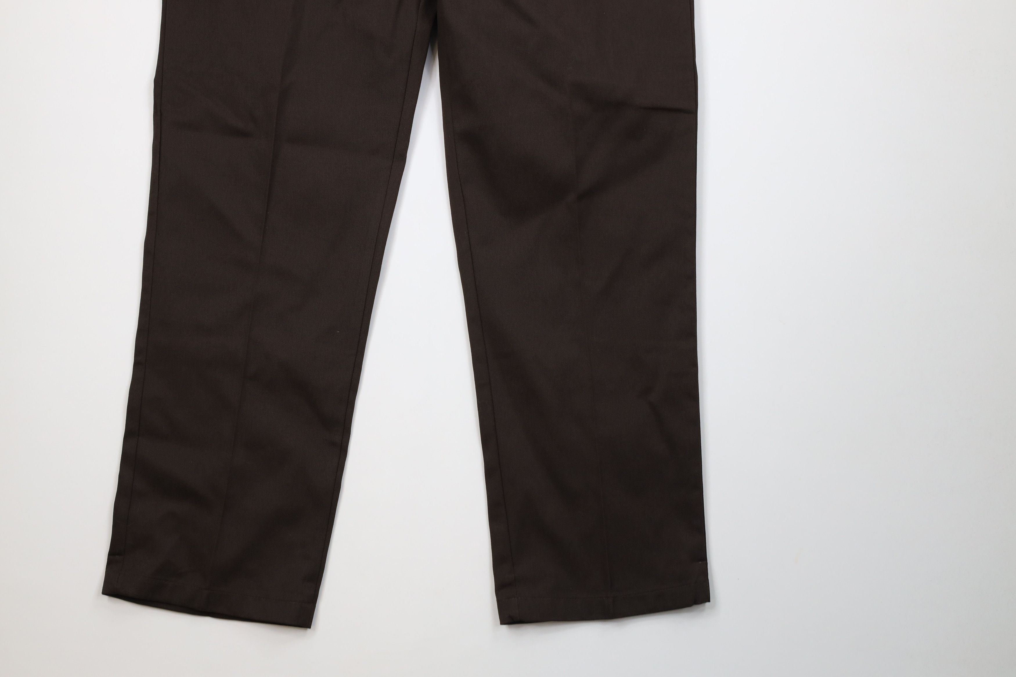 Dickies Vintage Y2K Dickies Spell Out Workwear Wide Leg Pants Brown Size US 40 / EU 56 - 4 Thumbnail