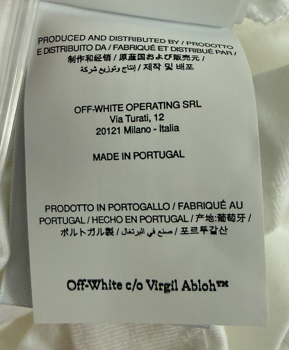 Off-White Off-White Black Blurr Book Tee- White- Oversize Medium Size US L / EU 52-54 / 3 - 7 Thumbnail