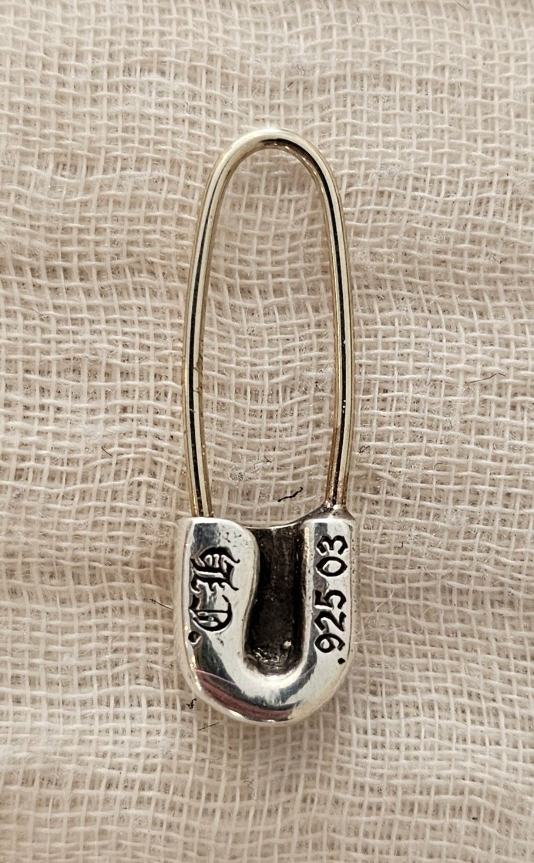 Chrome Hearts Safety pin earring Size ONE SIZE - 2 Thumbnail
