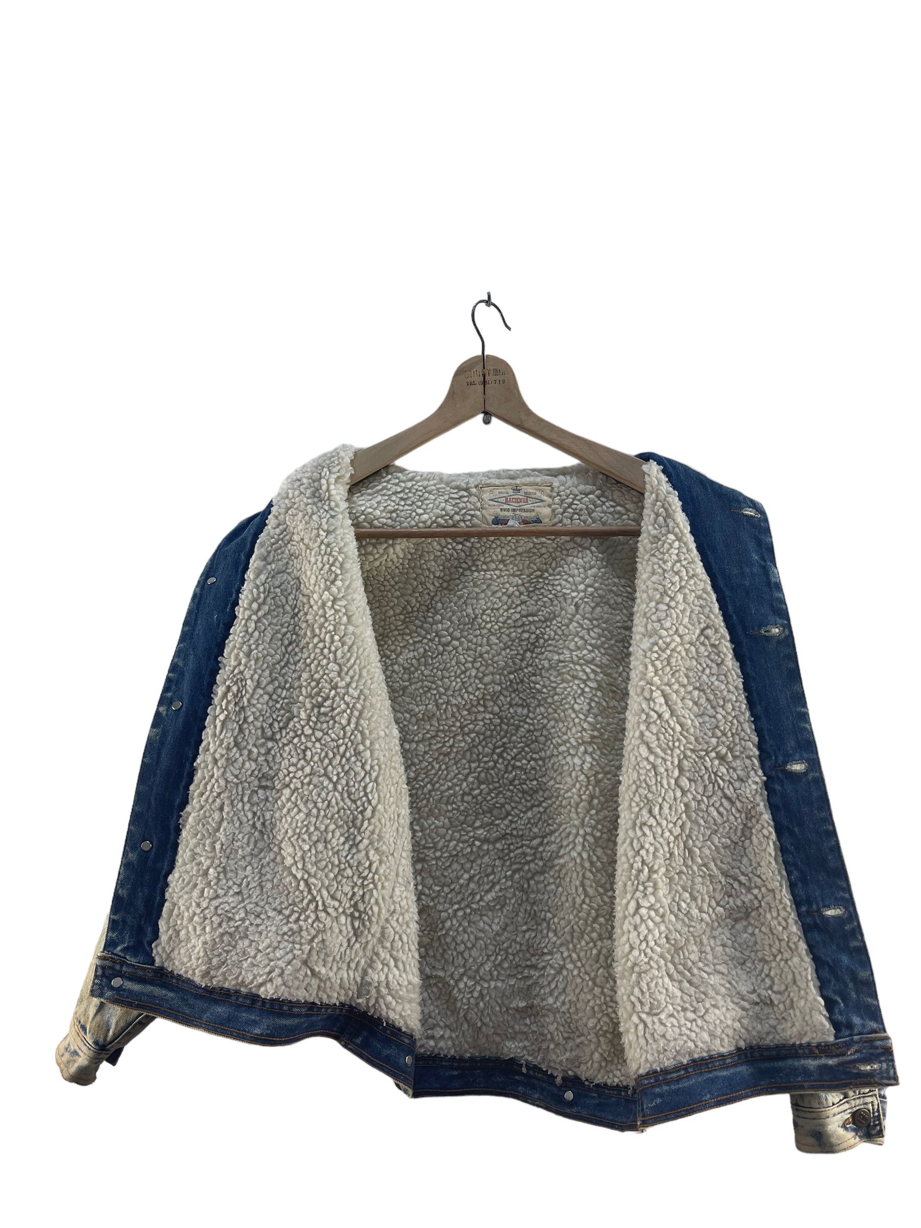 Other Vintage Hacienda Sherpa Denim Jacket Size US L / EU 52-54 / 3 - 7 Thumbnail