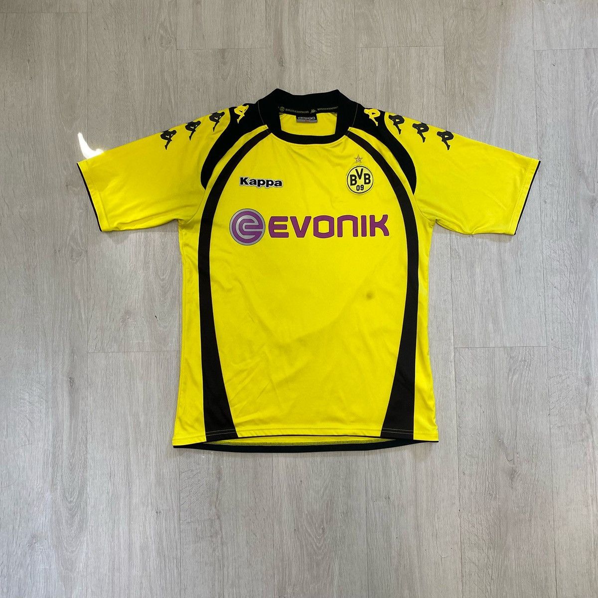 Kappa Kappa Borussia Dortmund 2007/2008 home shirt #18 Lucas Size US XL / EU 56 / 4 - 2 Thumbnail