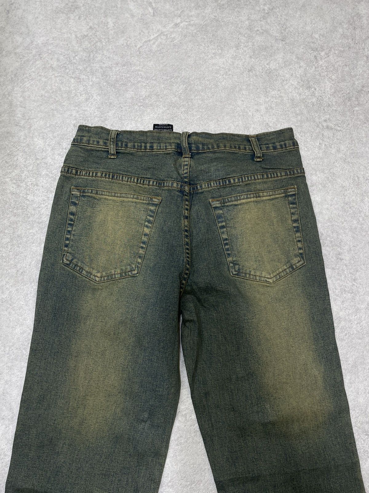 Affliction × If Six Was Nine × Le Grande Bleu (L.G.B.) Flare Ifsixwasnine Vibe Jeans LGB Cut Washed Rockstar Size US 31 - 19 Thumbnail