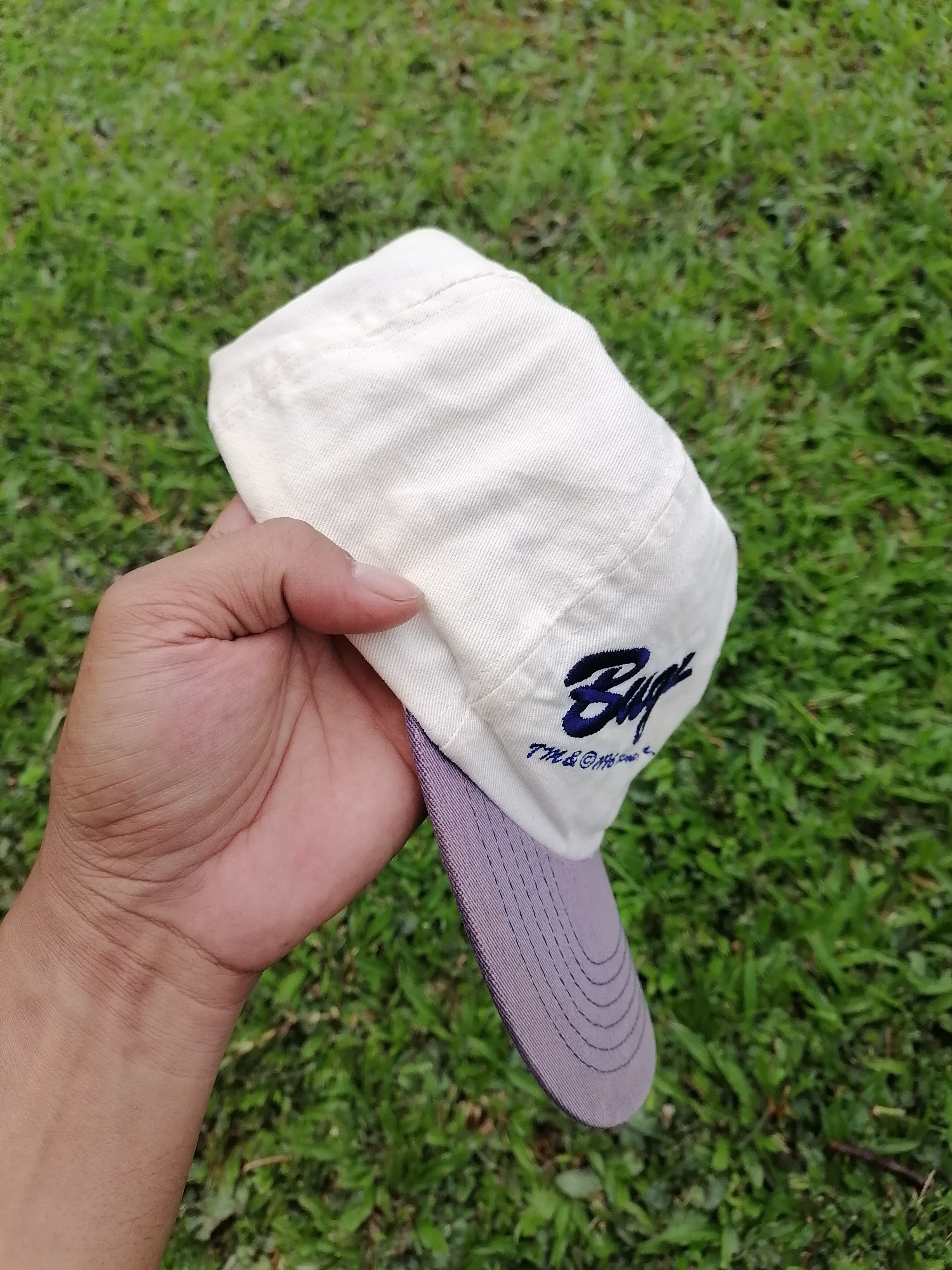 Vintage × Warner Bros Vintage 90s Bugs Bunny Distressed Faded Snapback Caps Size ONE SIZE - 2 Thumbnail