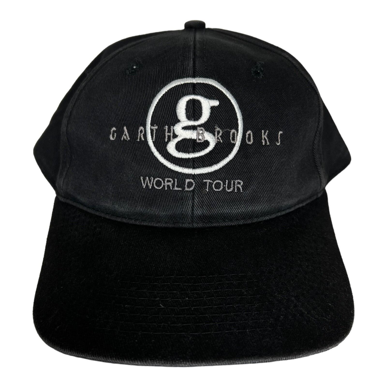 Other Vintage Garth Brooks World Tour Snapback Hat Cap Black Size ONE SIZE - 1 Thumbnail