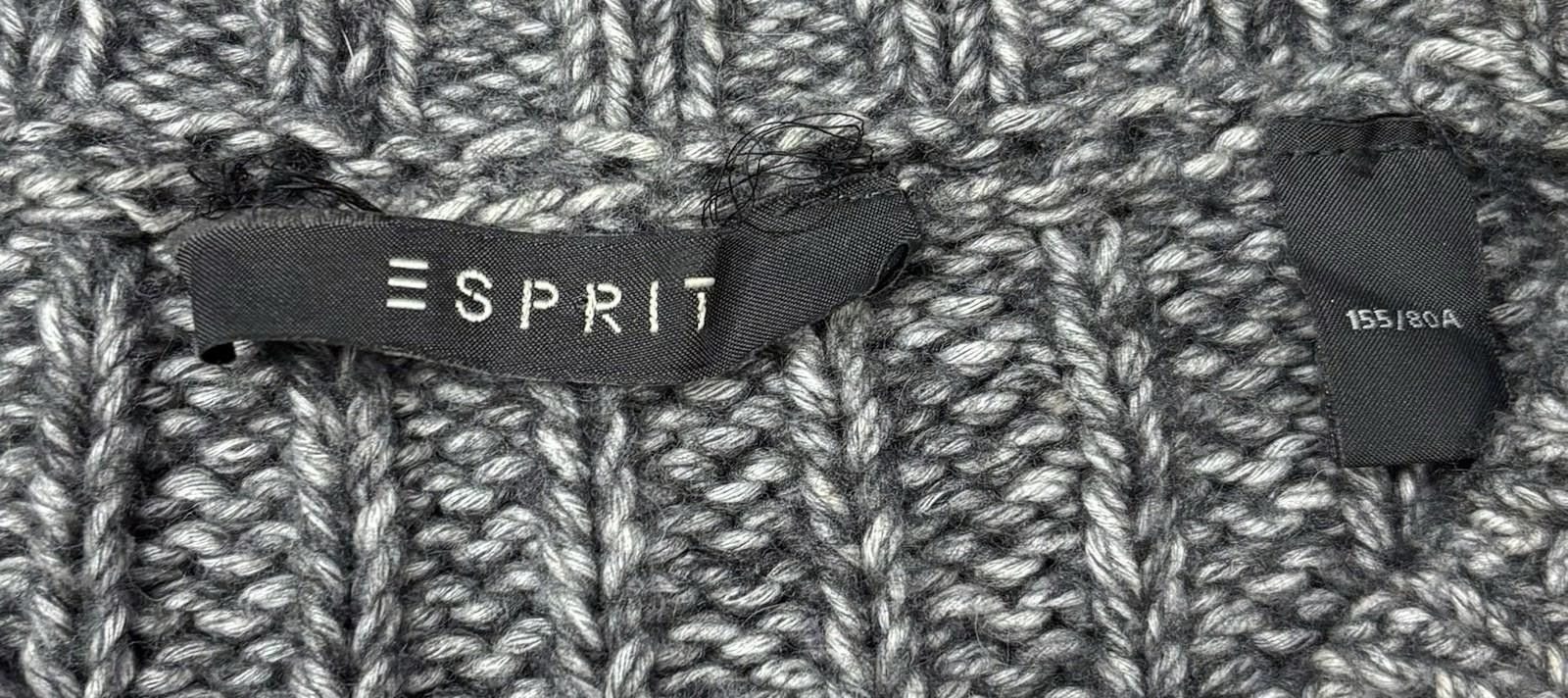 Esprit Esprit Sweater Womens Medium Chunky Knit Wool Alpaca Blend Size M / US 6-8 / IT 42-44 - 2 Thumbnail