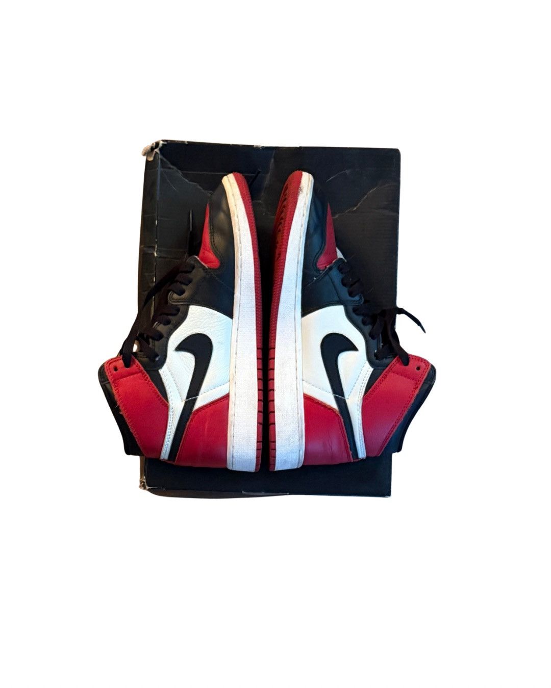 Jordan Brand Jordan 1 Retro High Bred Toe (GS) 2018 Size US 5.5 / IT 35.5 - 1 Thumbnail