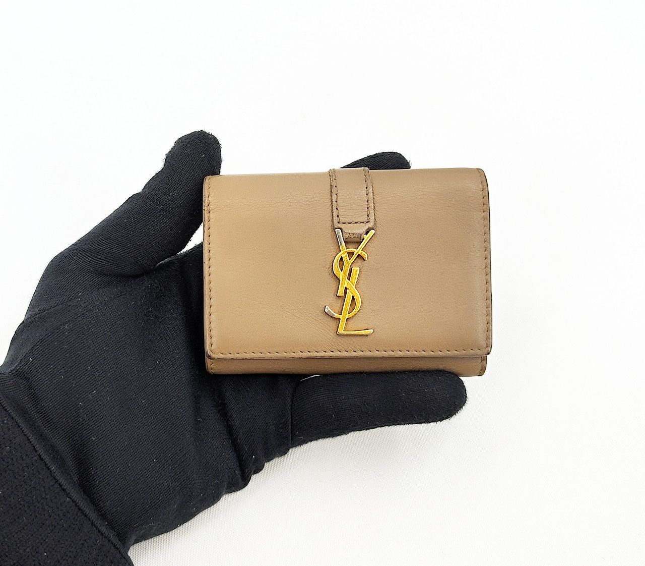 Leather Key Saint Laurent Key Holder WOMAN SAINT LAURENT BLACK