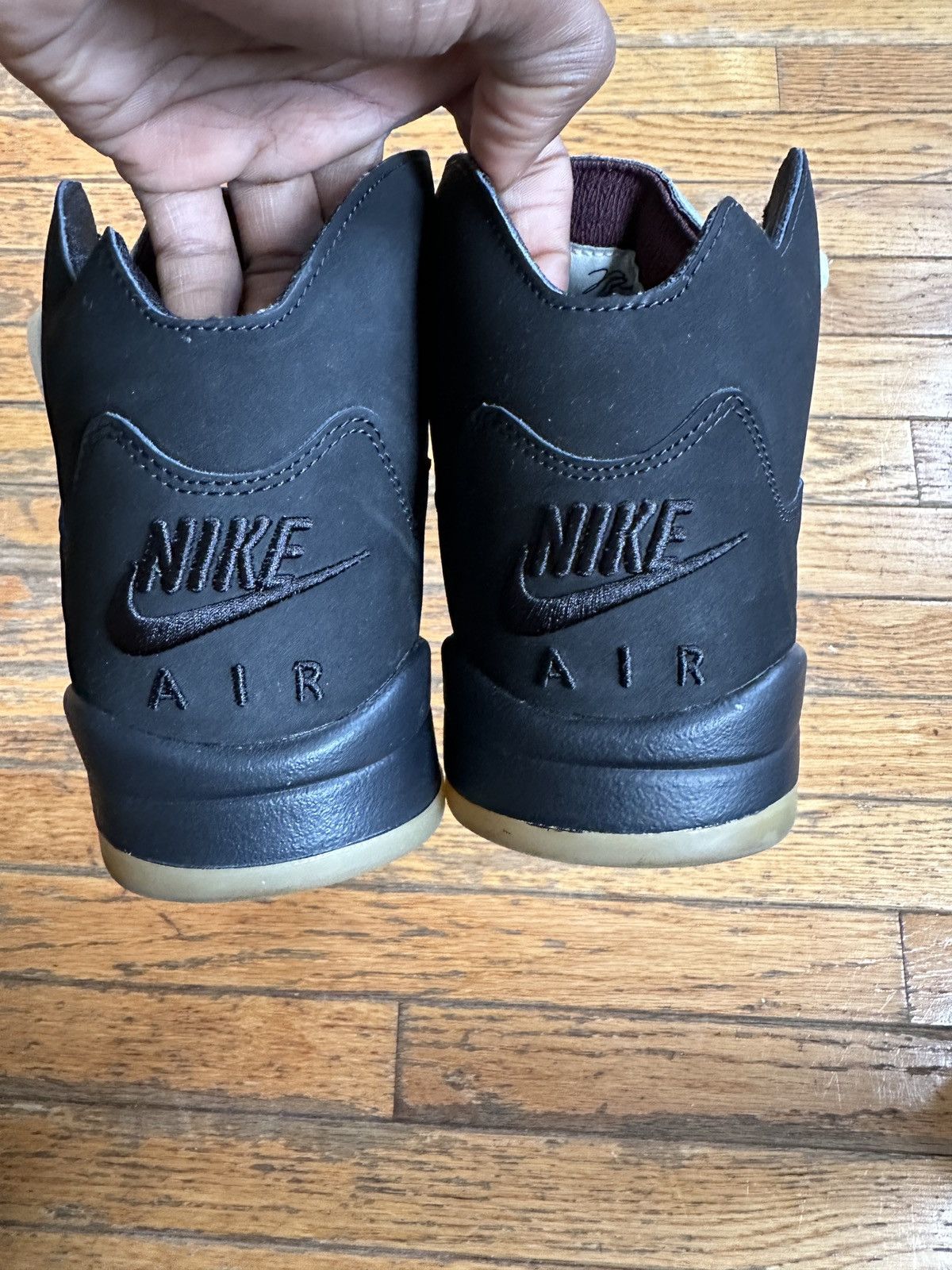 A Ma Maniere × Jordan Brand × Nike Black A Ma Maniere Jordan 5 Size US 9 / EU 42 - 3 Thumbnail