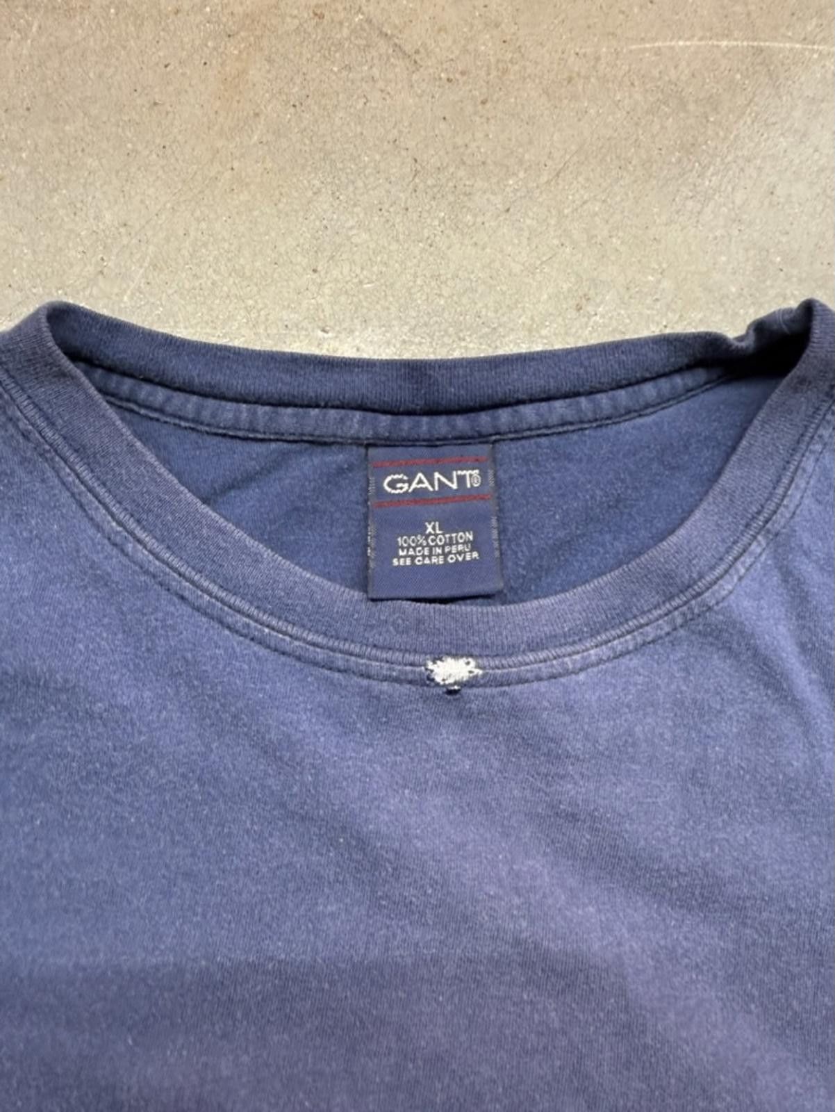 Gant 90s "Gant American Yacht Club" Faded Single Stitch T-shirt Size US XL / EU 56 / 4 - 4 Thumbnail