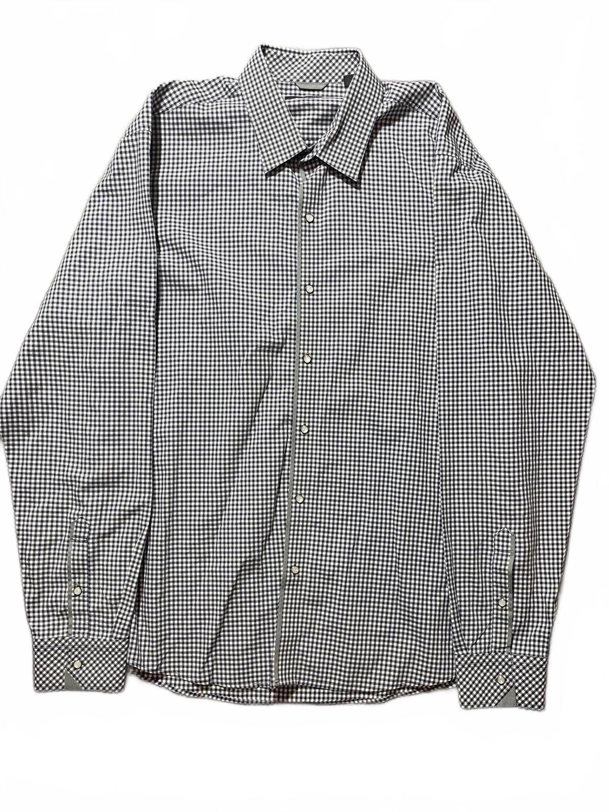 Other 7 Diamonds Gingham Snap Button up Mens Large Long Sleeve Size 42R - 1 Thumbnail