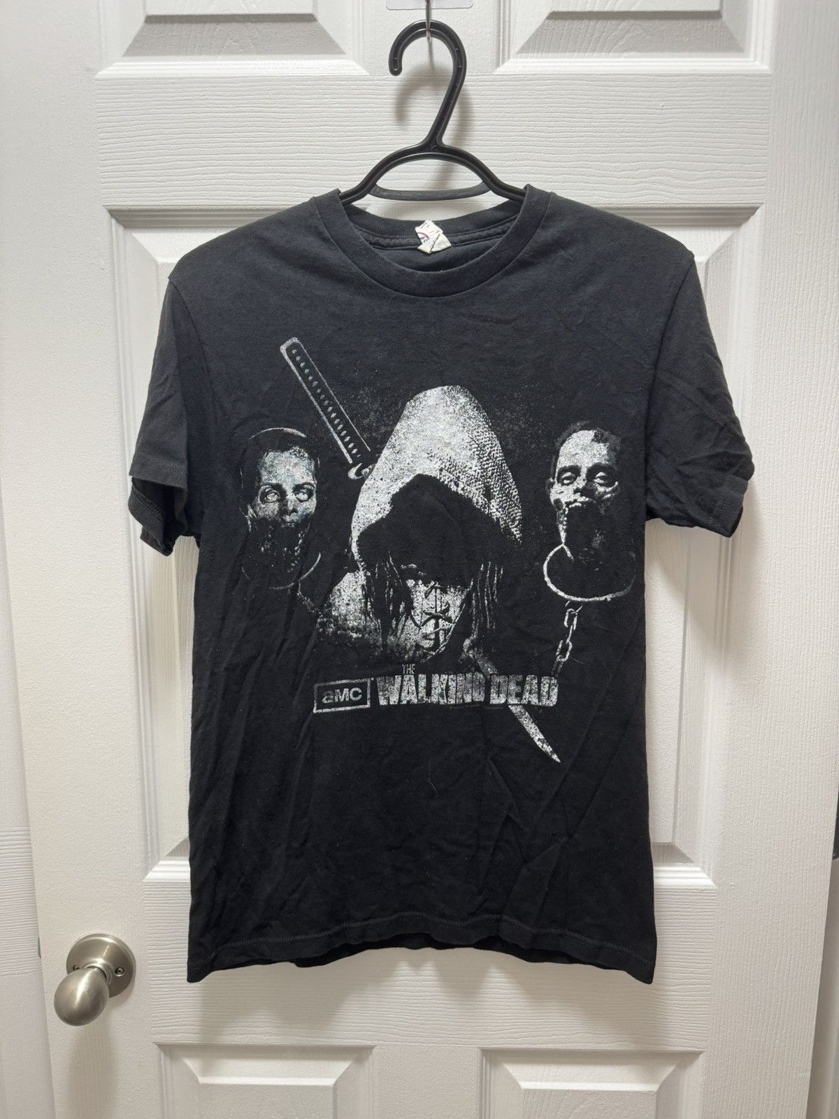 Delta The Walking Dead 2013 Vintage Zombie Samurai Faded TV Show Size US S / EU 44-46 / 1 - 1 Thumbnail