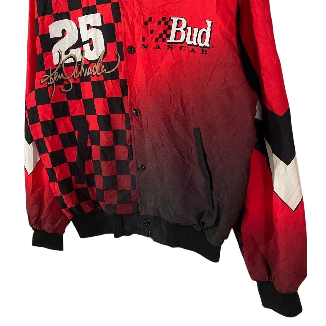 NASCAR Vintage Nascar Budweiser Bomber Jacket Size US M / EU 48-50 / 2 - 3 Thumbnail