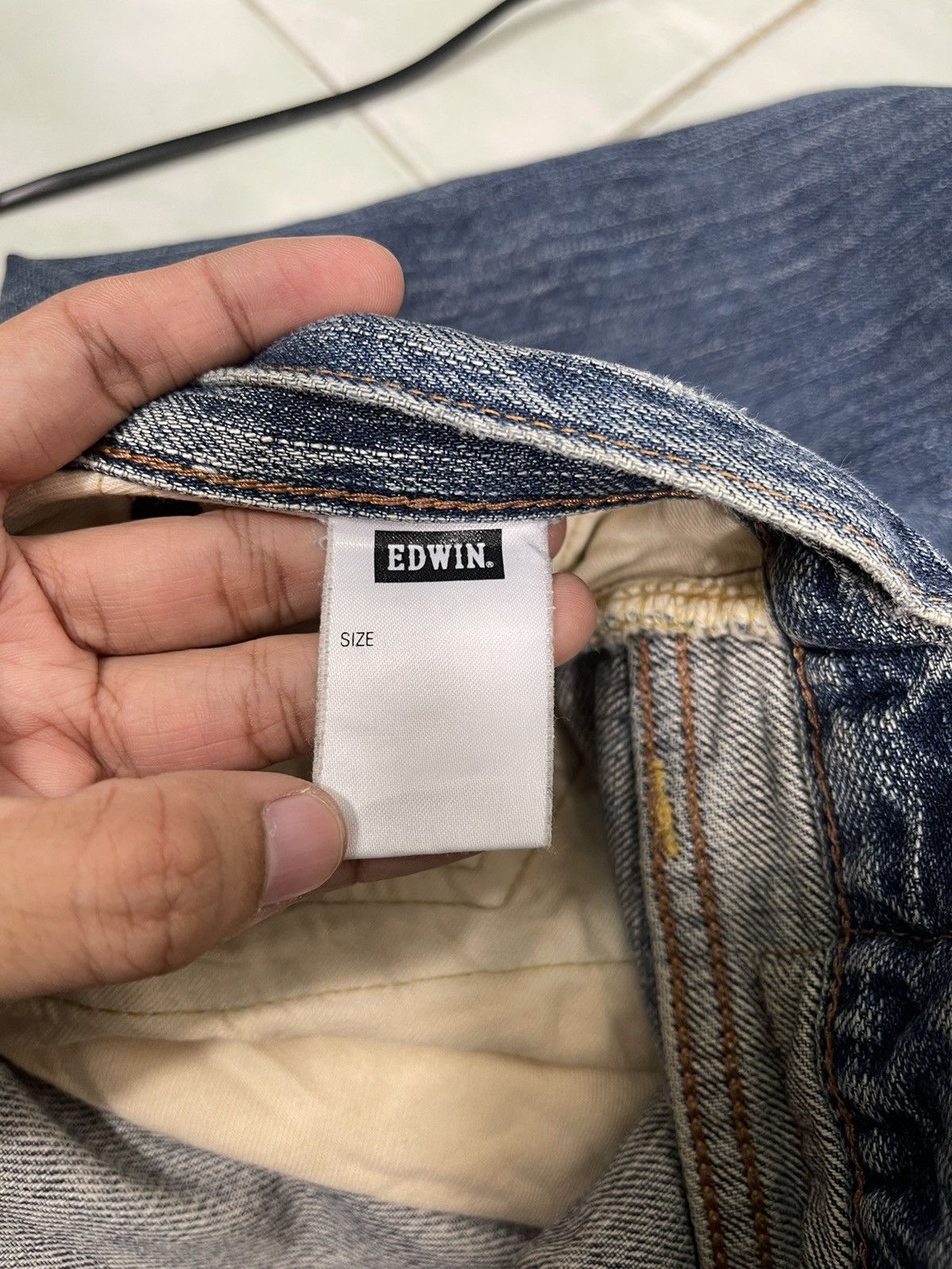 Edwin Vintage Edwin 505ZX Selvedge Denim Size US 34 / EU 50 - 18 Thumbnail