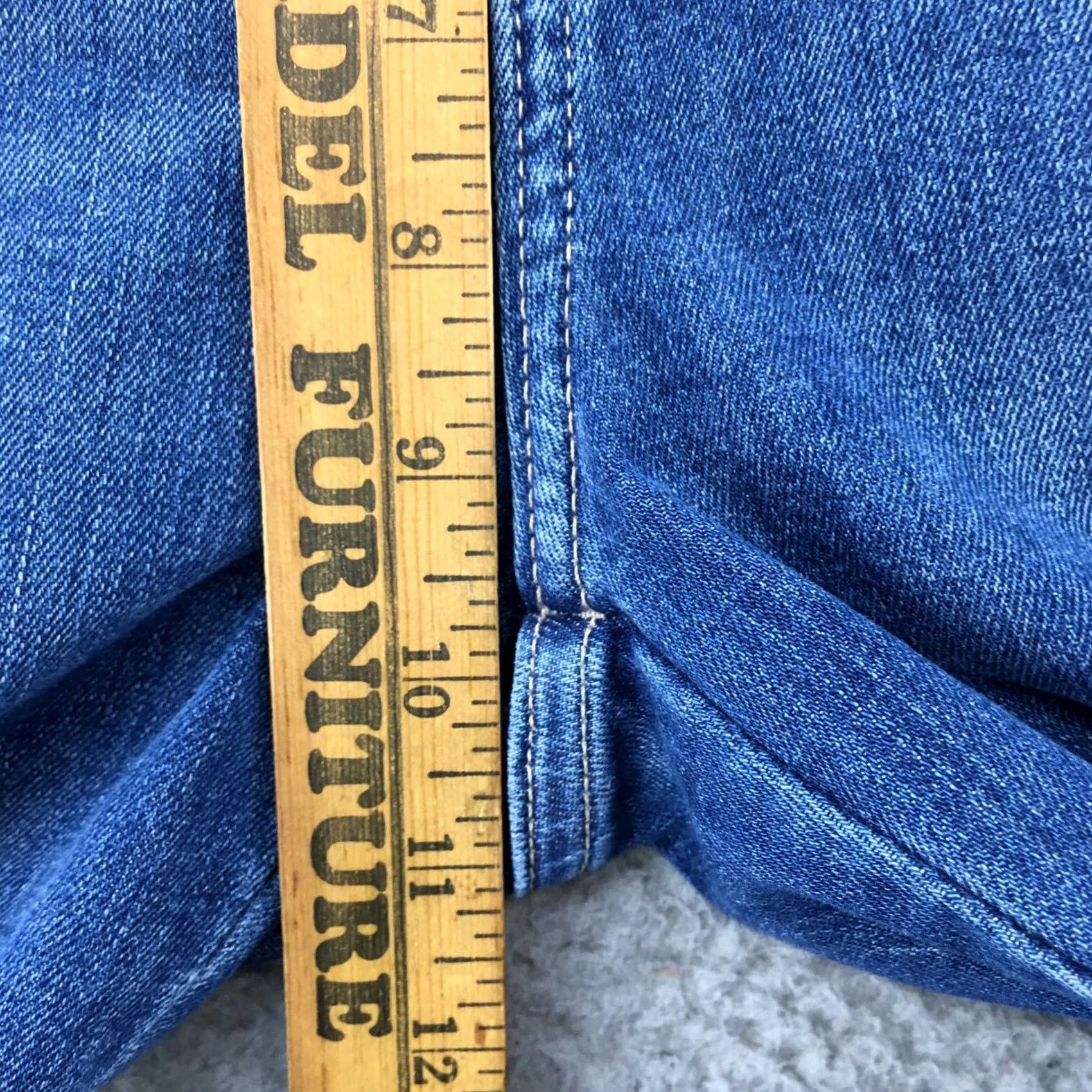 Banana Republic Banana Republic Jeans Womens 28 Blue Medium Wash Denim Zip Fly Mid Rise Skinny Jeans Women Regular Fit 5-Pocket Denim Blue Size 28" / US 6 / IT 42 - 7 Thumbnail