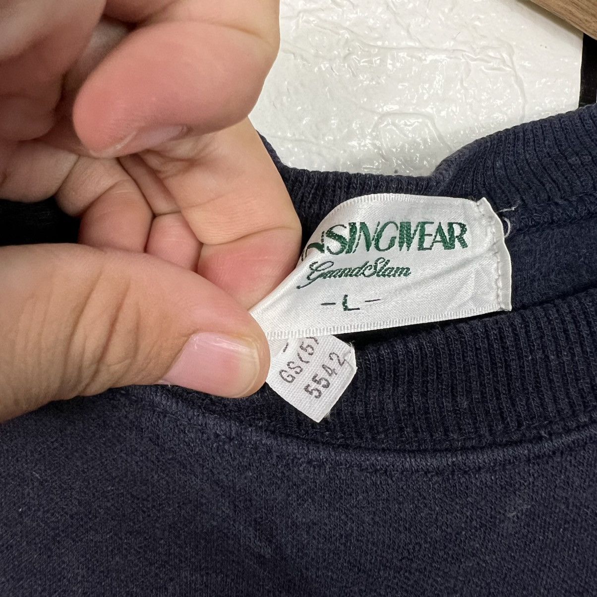 Japanese Brand MUNSINGWEAR Embroidered Big Logo Sweatshirt #4246-C193 Size US L / EU 52-54 / 3 - 9 Thumbnail