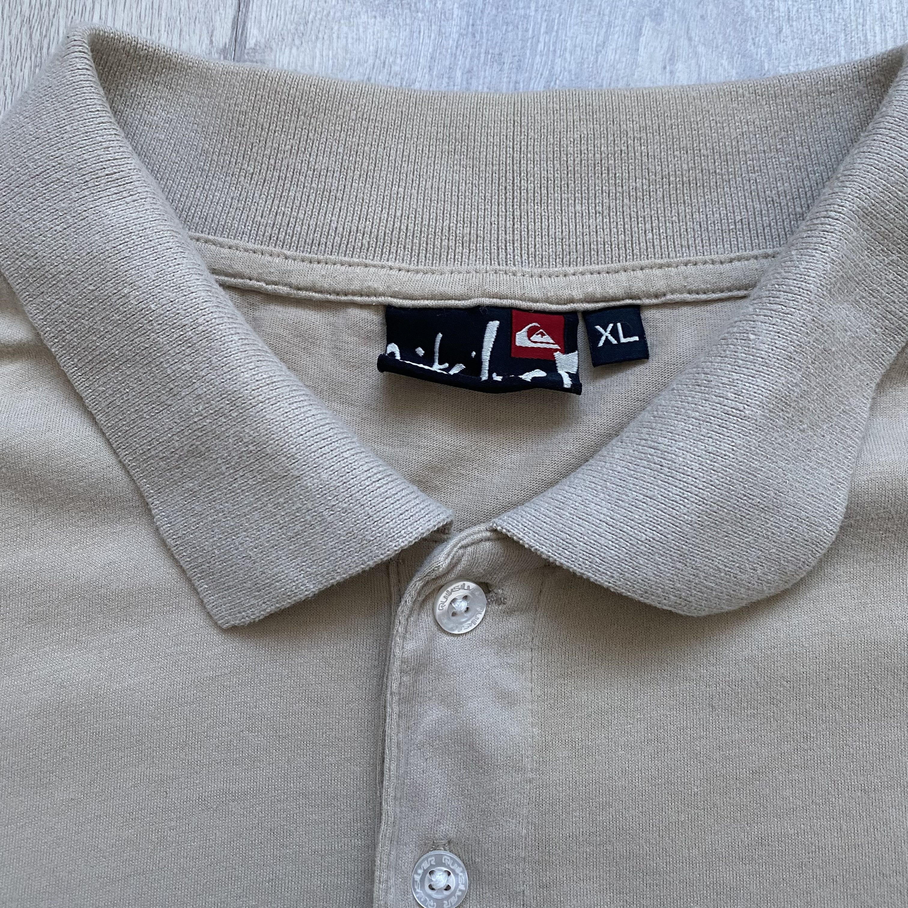 Quiksilver Vintage 90s Quiksilver tee Polo Surf Style Size US XL / EU 56 / 4 - 5 Thumbnail