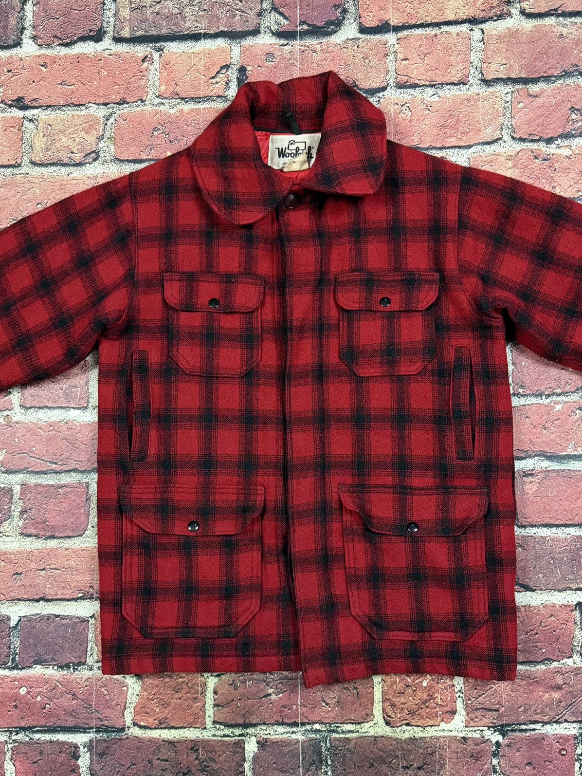 Woolrich Woolen Mills Vintage Woolrich Mackinaw Buffalo Plaid Wool Quilted Cruiser Size US M / EU 48-50 / 2 - 2 Thumbnail