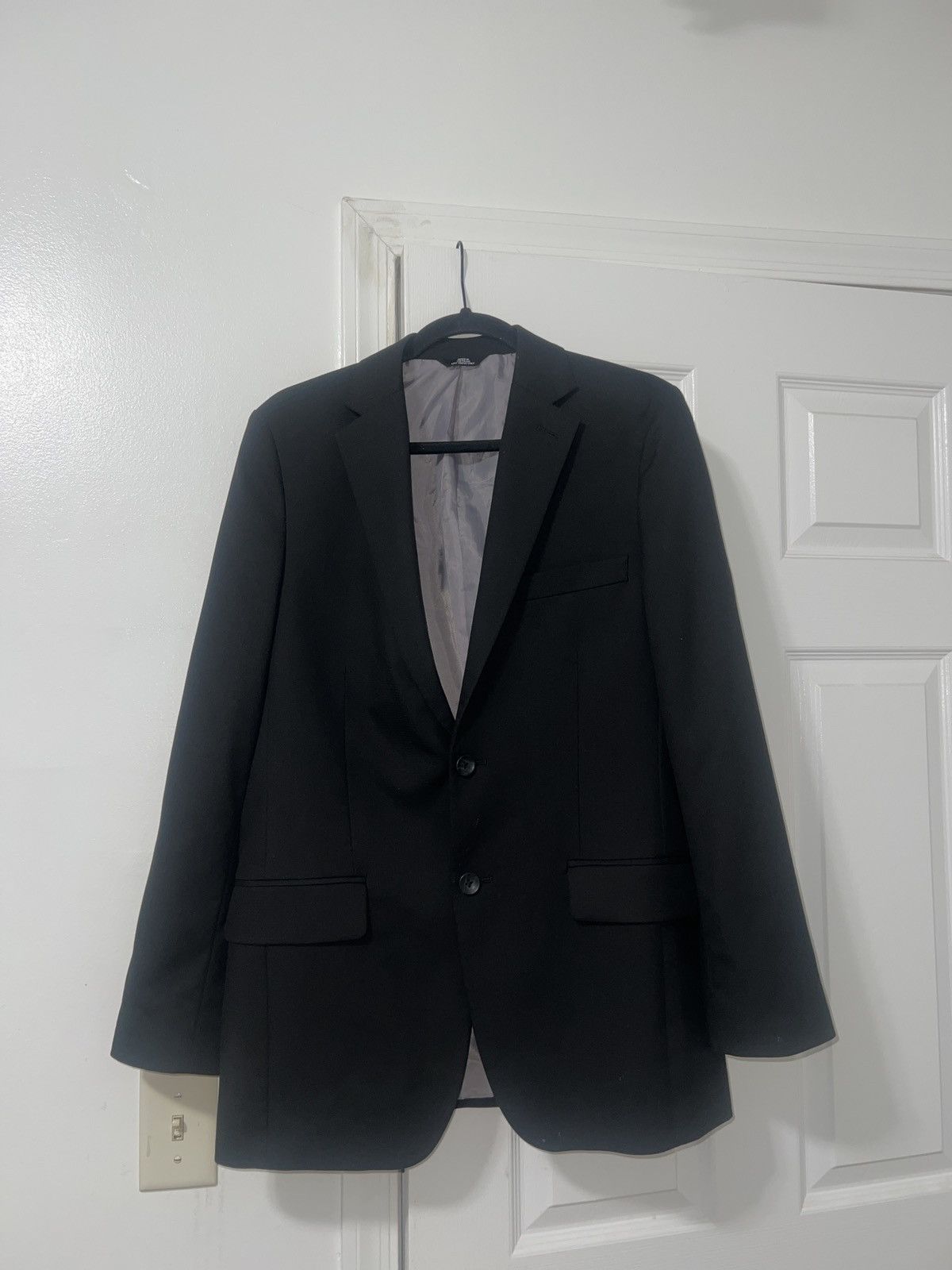 Haggar Black Blazer Size 34R - 1 Thumbnail