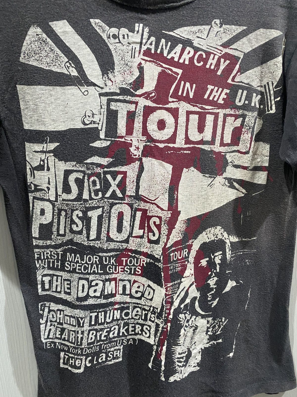 Band Tees × Vintage Vintage Sex Pistols Anarchy in Uk Tour Tee Size US M / EU 48-50 / 2 - 7 Thumbnail