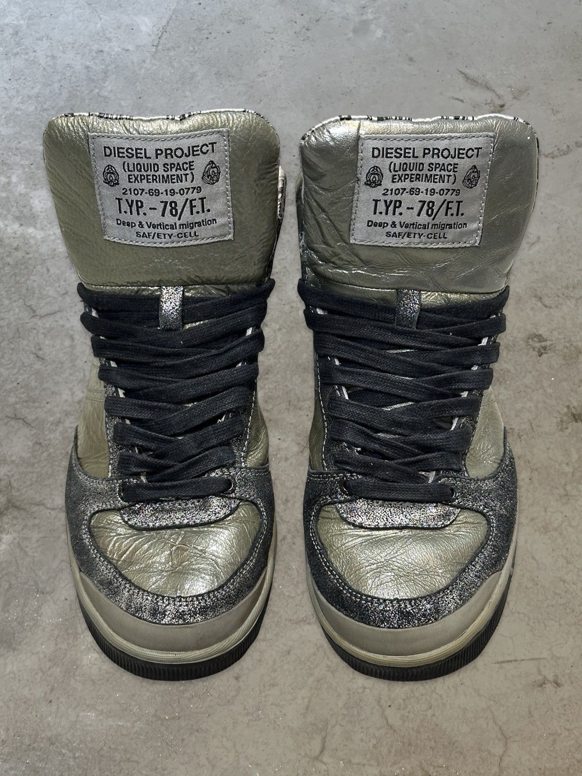 Diesel (SS08) DEEP HI TOP Size US 8.5 / EU 41-42 - 2 Thumbnail