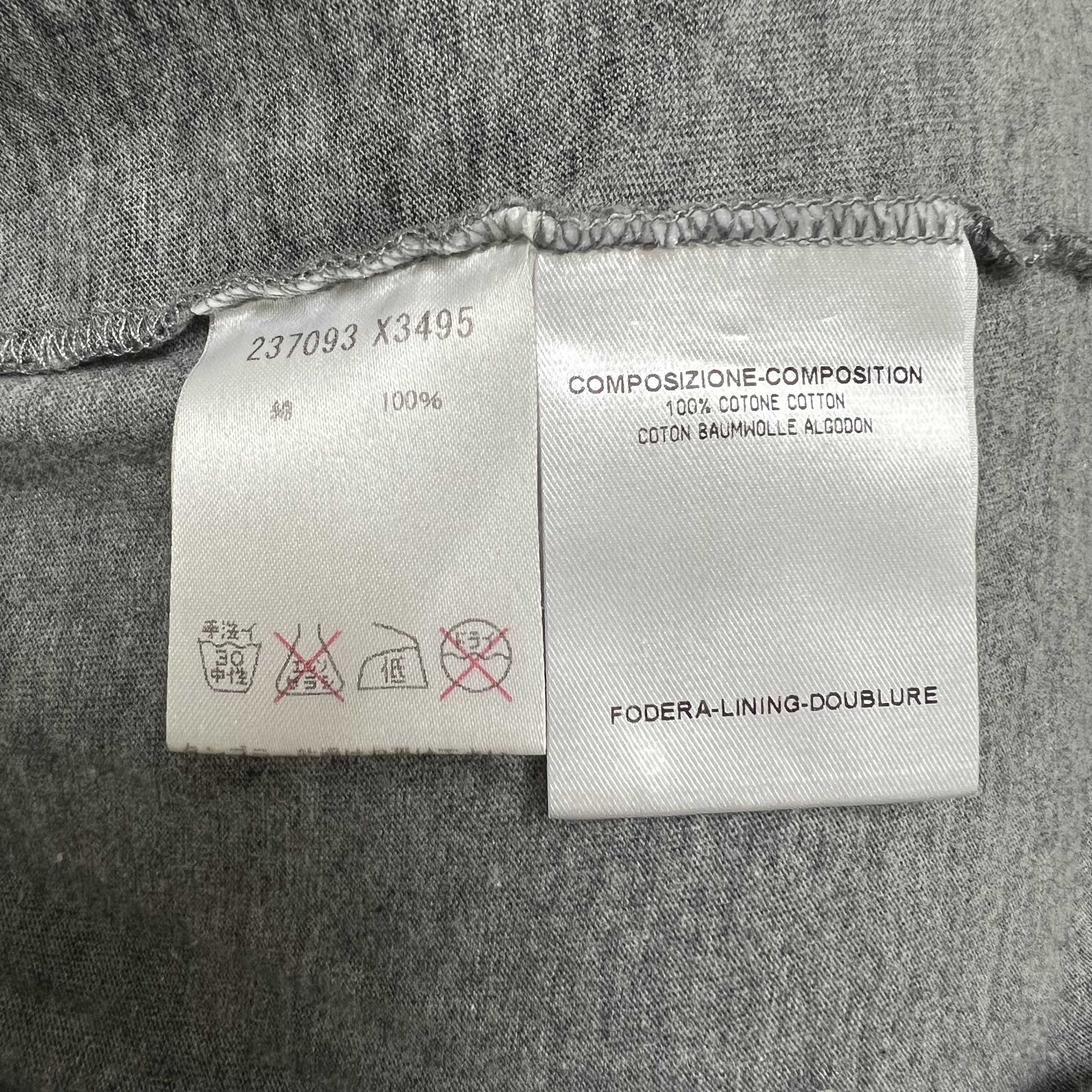 Gucci Gucci Men's Grey and Black T-Shirt Size US S / EU 44-46 / 1 - 4 Thumbnail
