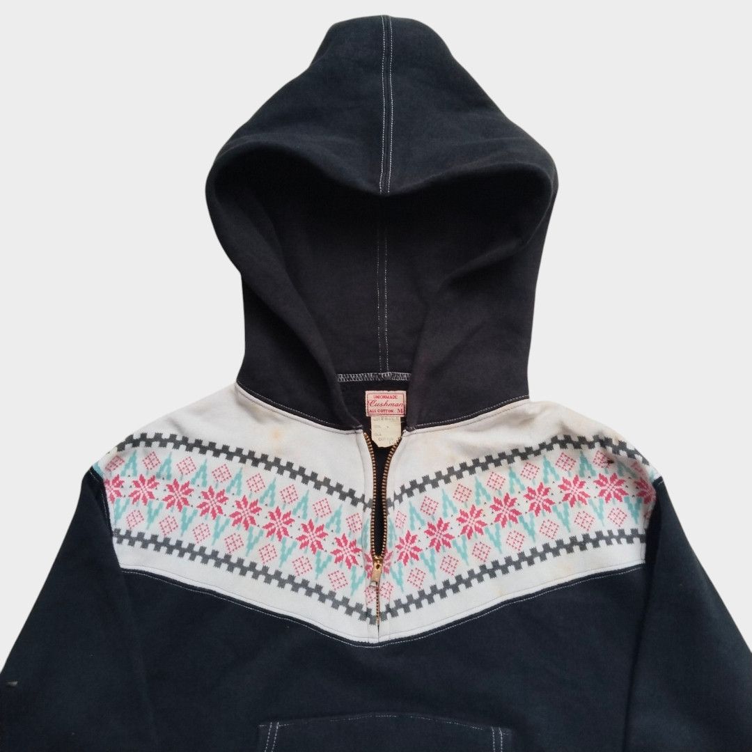 Cushman × Freewheelers × RRL Ralph Lauren Cushman heavyweight half zip pullover hoodie Size US M / EU 48-50 / 2 - 3 Thumbnail