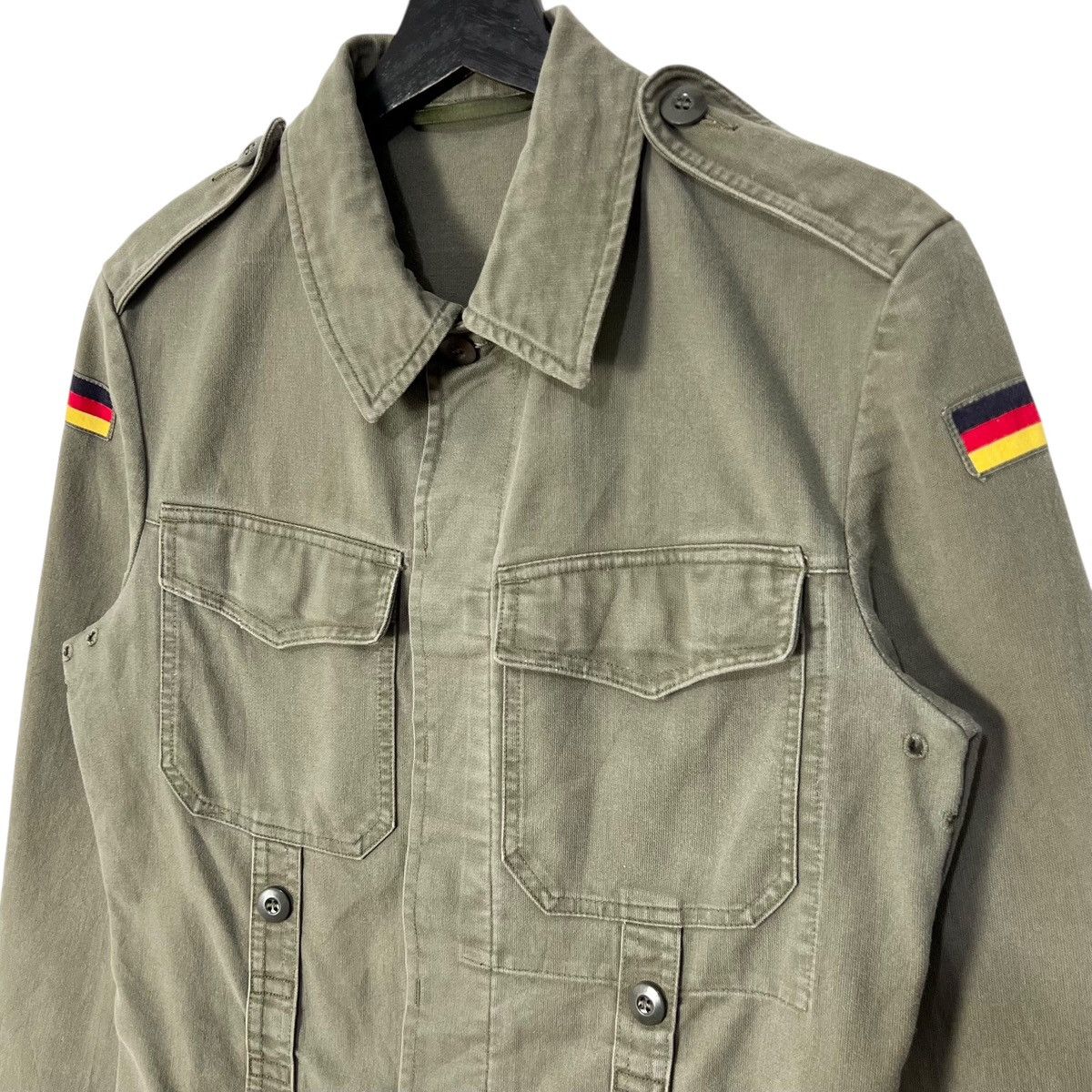 Vintage Vintage German Women Military Jacket Size M / US 6-8 / IT 42-44 - 2 Thumbnail