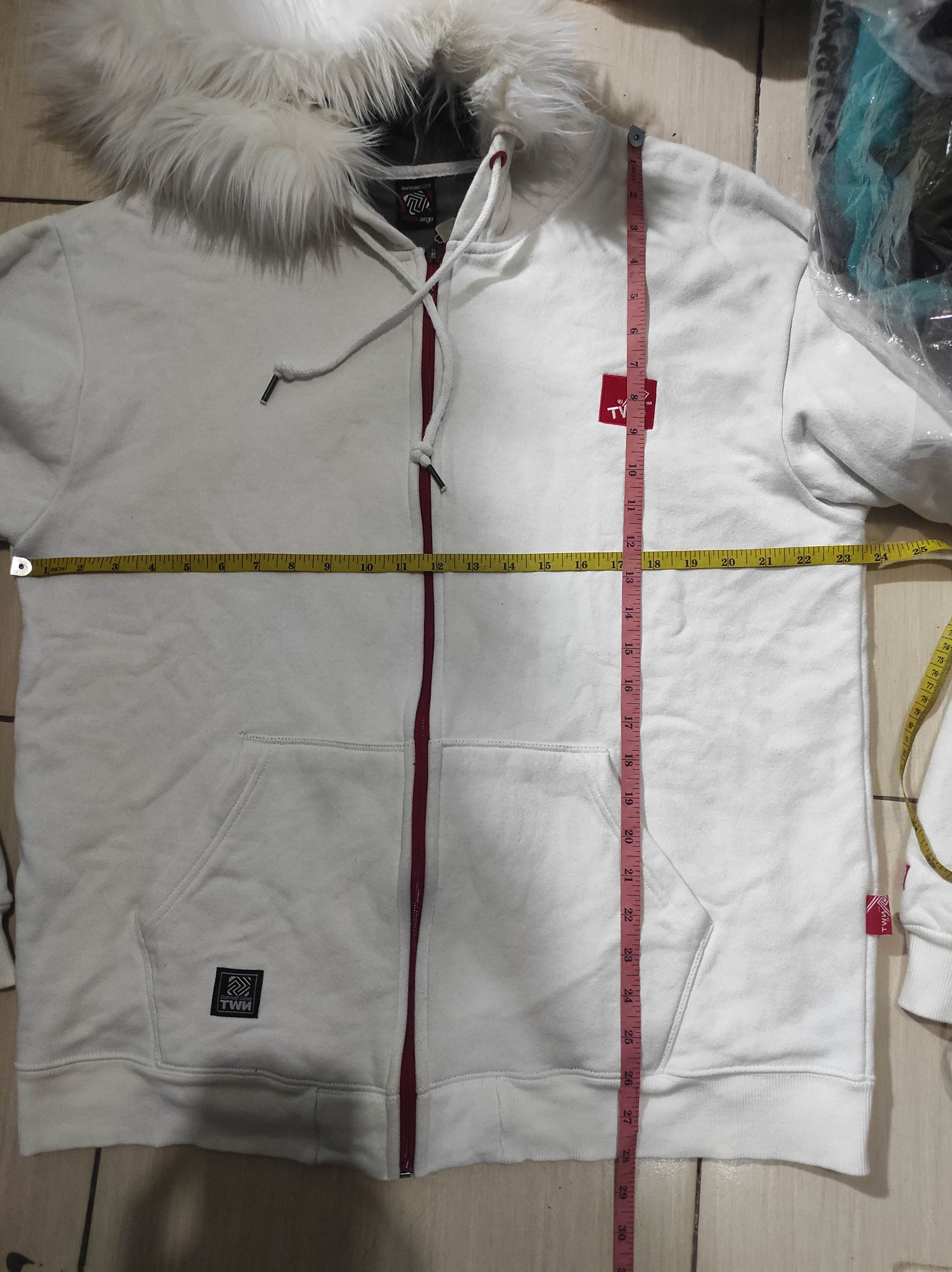 Hysteric Glamour TWN Zipper Fur Hoodie LGB style Size US XL / EU 56 / 4 - 15 Thumbnail
