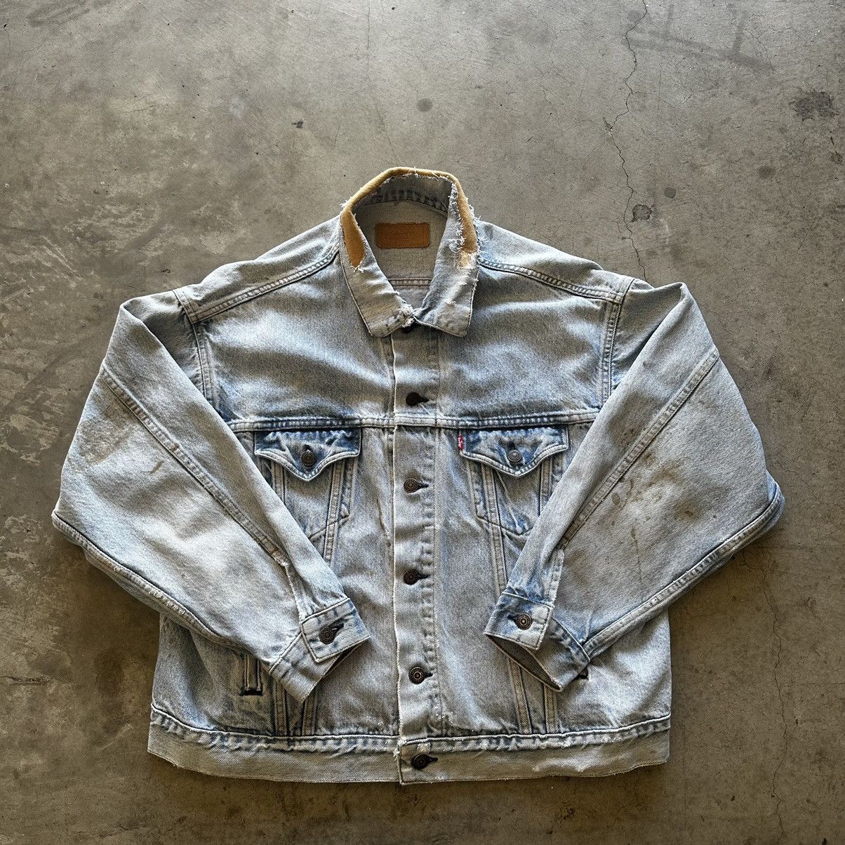 Levi's × Vintage Vintage Repaired 1980’s Levi’s Jacket Size US M / EU 48-50 / 2 - 1 Thumbnail
