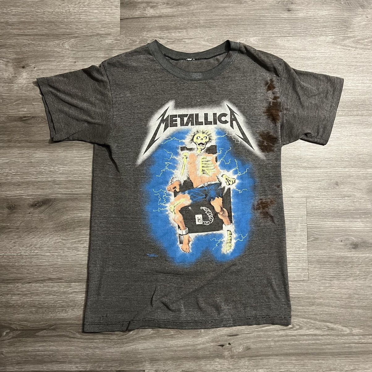 Metallica × Vintage Metallica Metal Up Your Ass Kill Em All 1985 Single Stitch Size US S / EU 44-46 / 1 - 2 Thumbnail