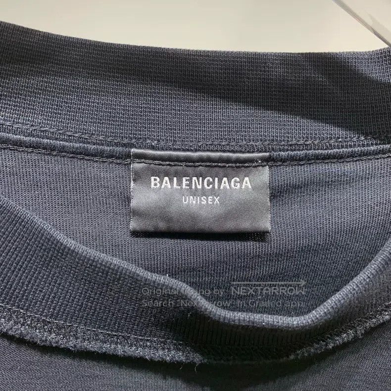 Balenciaga Balenciaga Embroidered Logo Short Sleeve Size US S / EU 44-46 / 1 - 2 Thumbnail