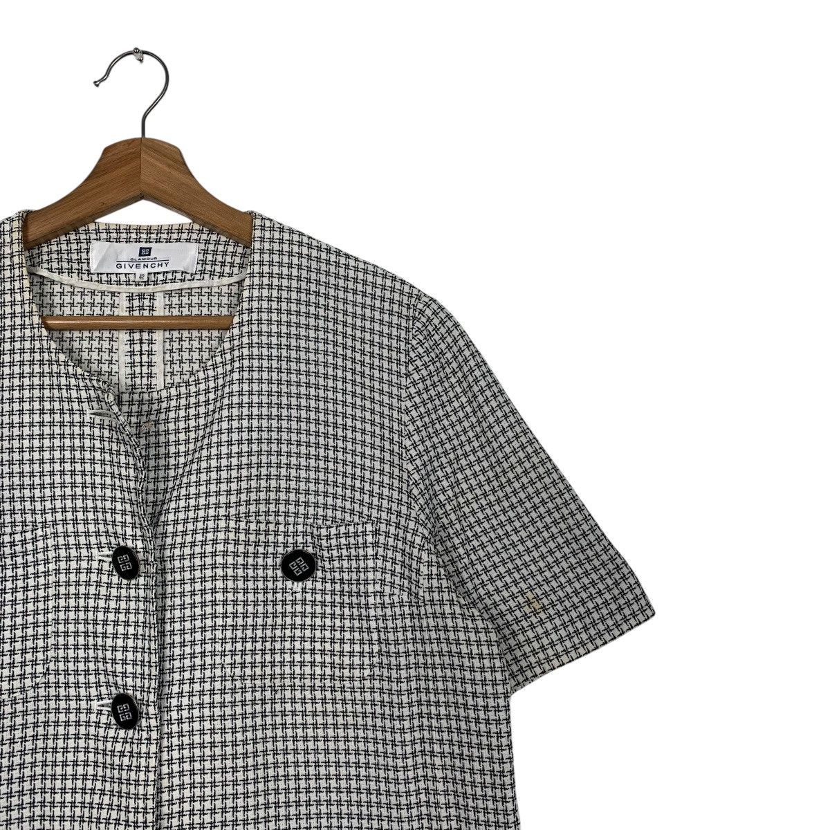 Givenchy Givenchy Glamour Houndstooth Jacket Size M / US 6-8 / IT 42-44 - 5 Thumbnail