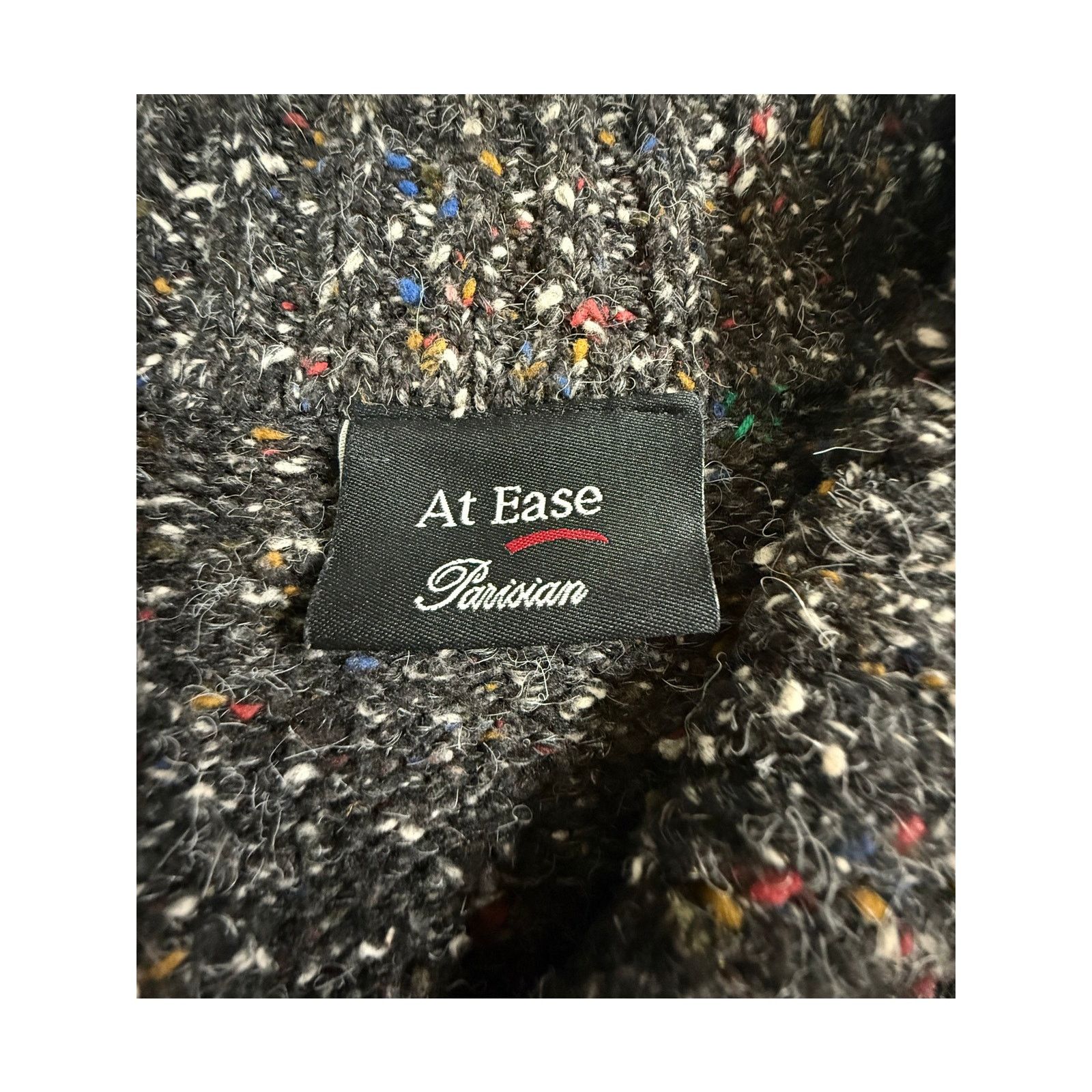 Vintage Vintage At Ease Parisian Wool Sweater Jacket Size L / US 10 / IT 46 - 5 Thumbnail
