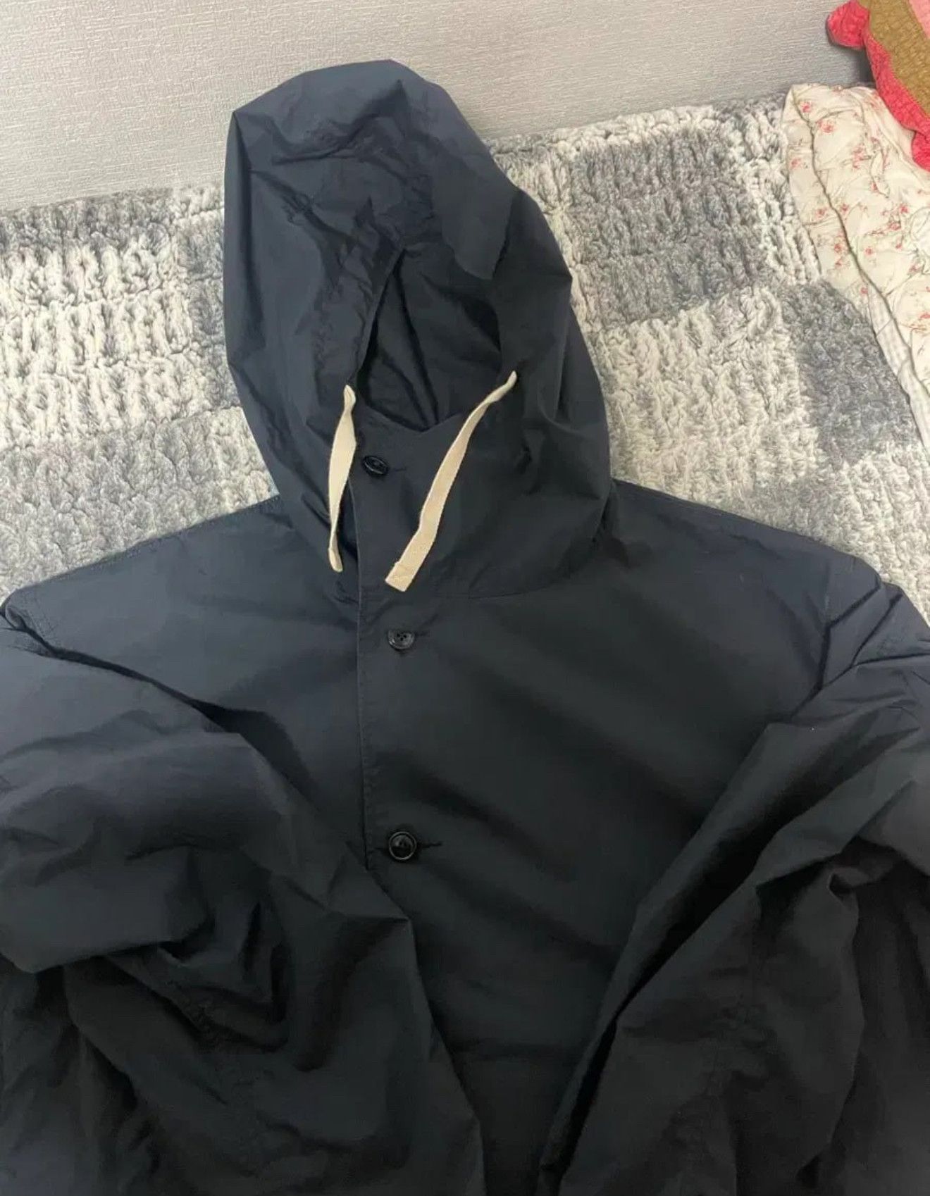Nanamica Nanamica Navy Hooded Jacket Size US M / EU 48-50 / 2 - 2 Thumbnail