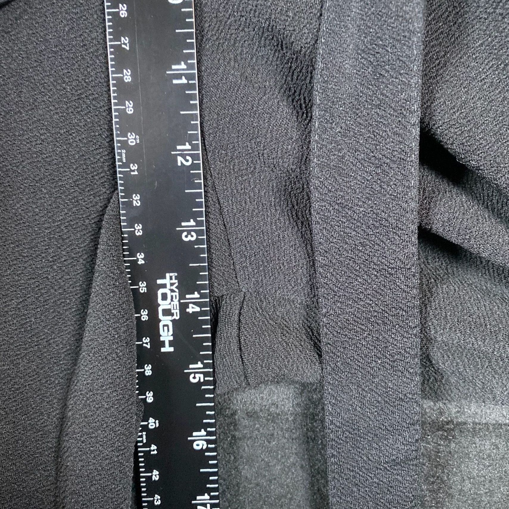 Vintage Terra & Sky Womens Sweatpants Black Pull On Cropped Lounge Stretch 1X Petite Size 37" - 7 Thumbnail