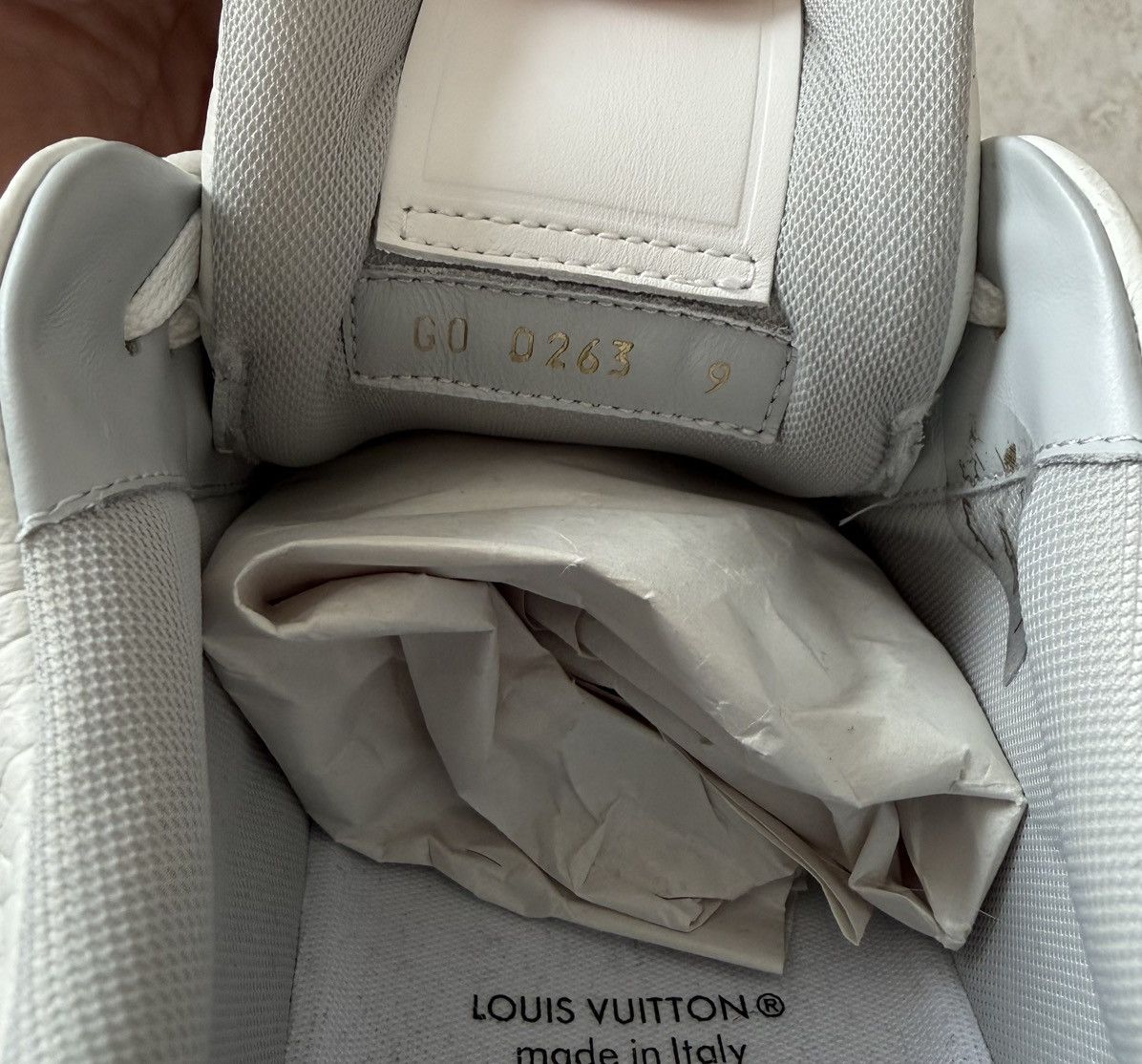 Louis Vuitton Louis Vuitton White Sneakers Size US 10 / EU 43 - 9 Thumbnail