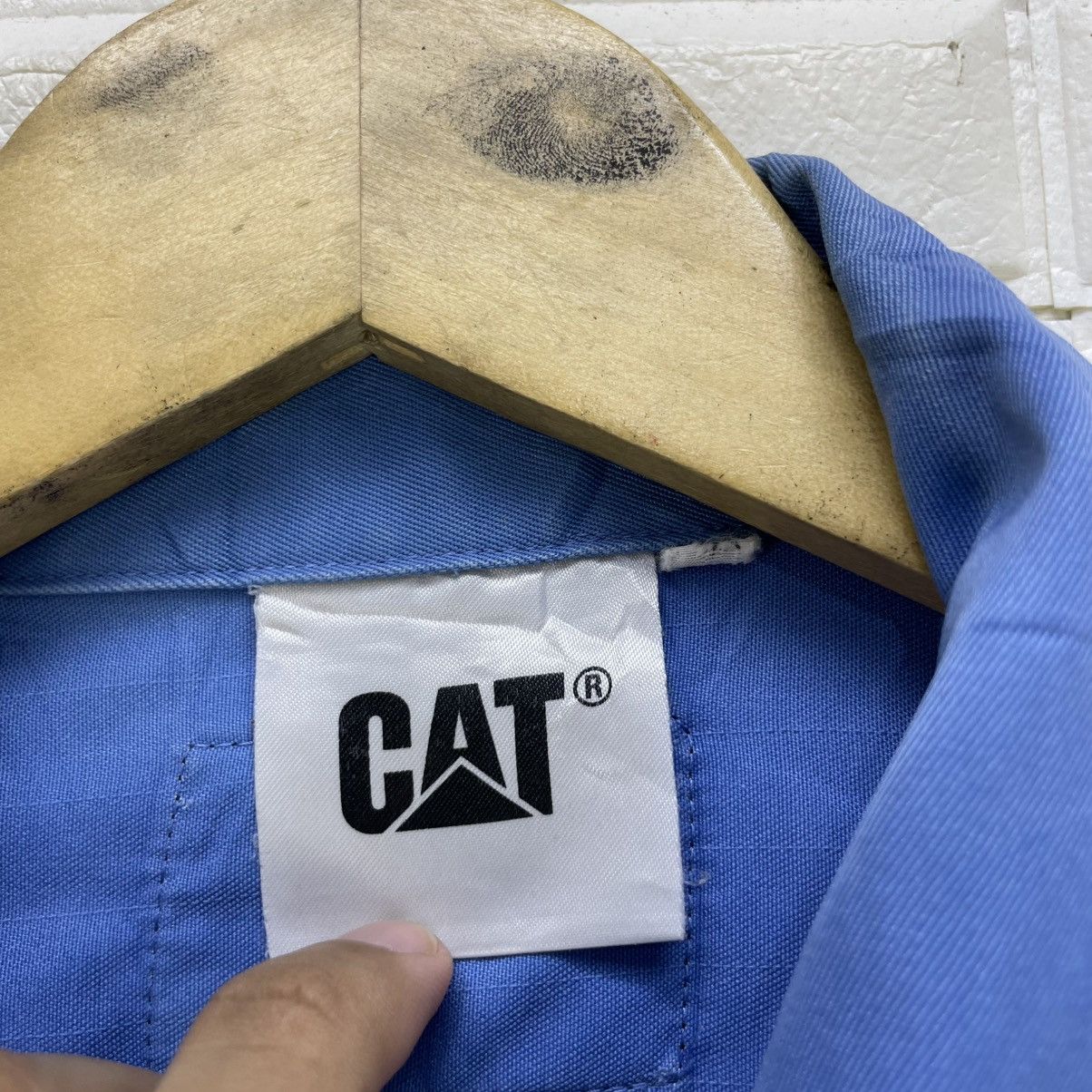 Caterpillar × Vintage 💥Vintage Cat Caterpillar Workwear Jacket Size US M / EU 48-50 / 2 - 15 Thumbnail