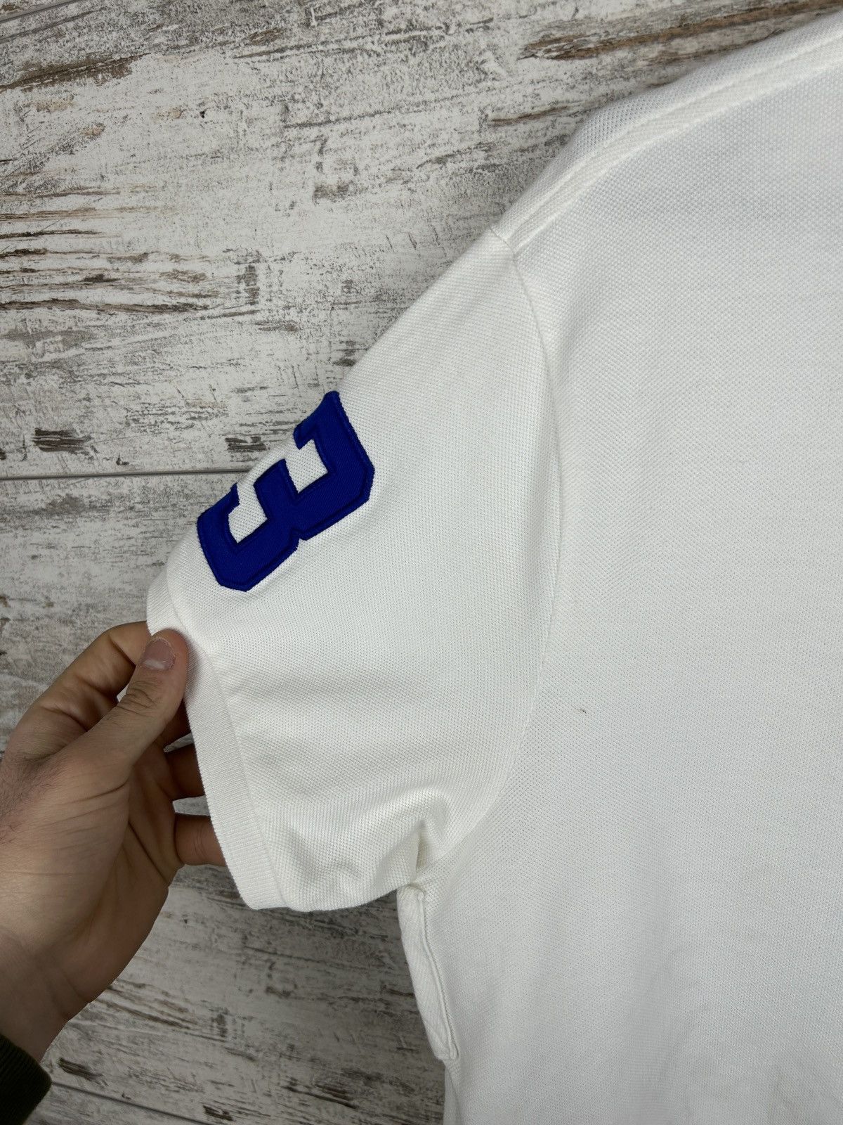 Polo Ralph Lauren × Vintage Mens Vintage Polo Ralph Lauren Polos y2k rugby rare T-shirt Size US L / EU 52-54 / 3 - 4 Thumbnail