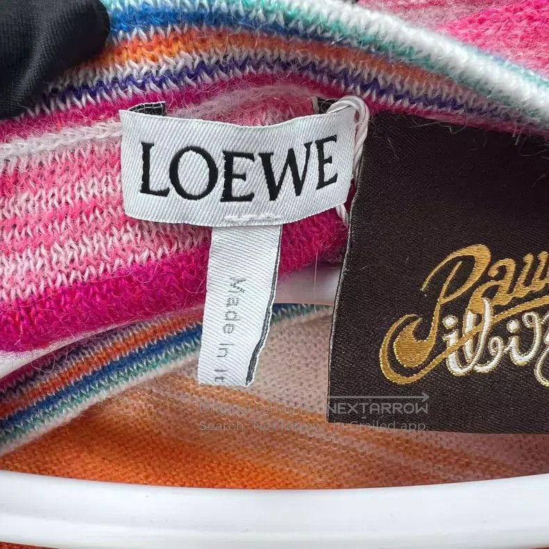 Loewe Loewe Rainbow color block sweater Size L / US 10 / IT 46 - 3 Thumbnail